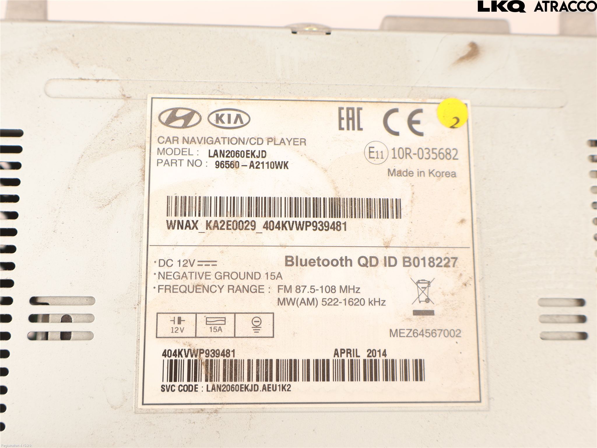 Kia CEED 12-18 Gps Navigator