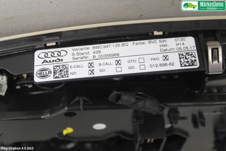 Audi A5 17- Innerbelysning