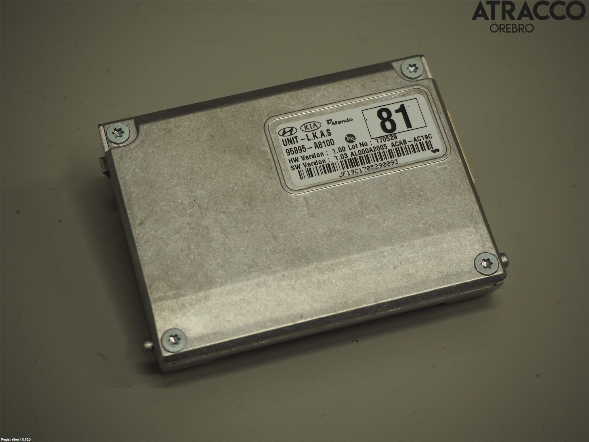 Kia OPTIMA 16-20 Sensor Aktivt Kollisionsskydd