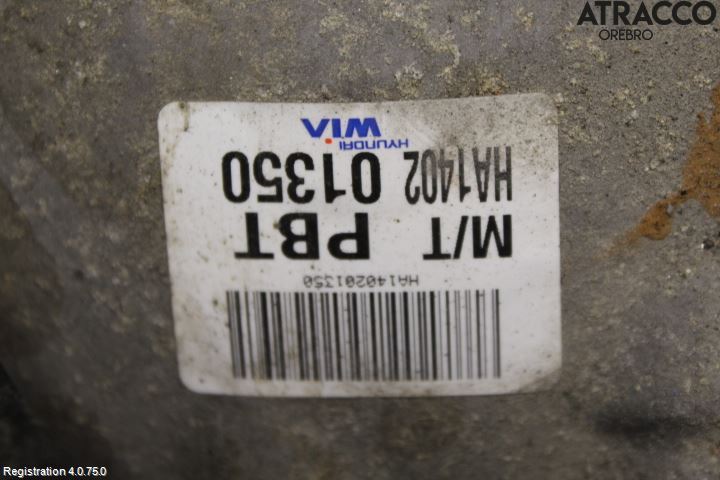 Hyundai i20 PB 09-14 Växellåda Man 5 Vxl