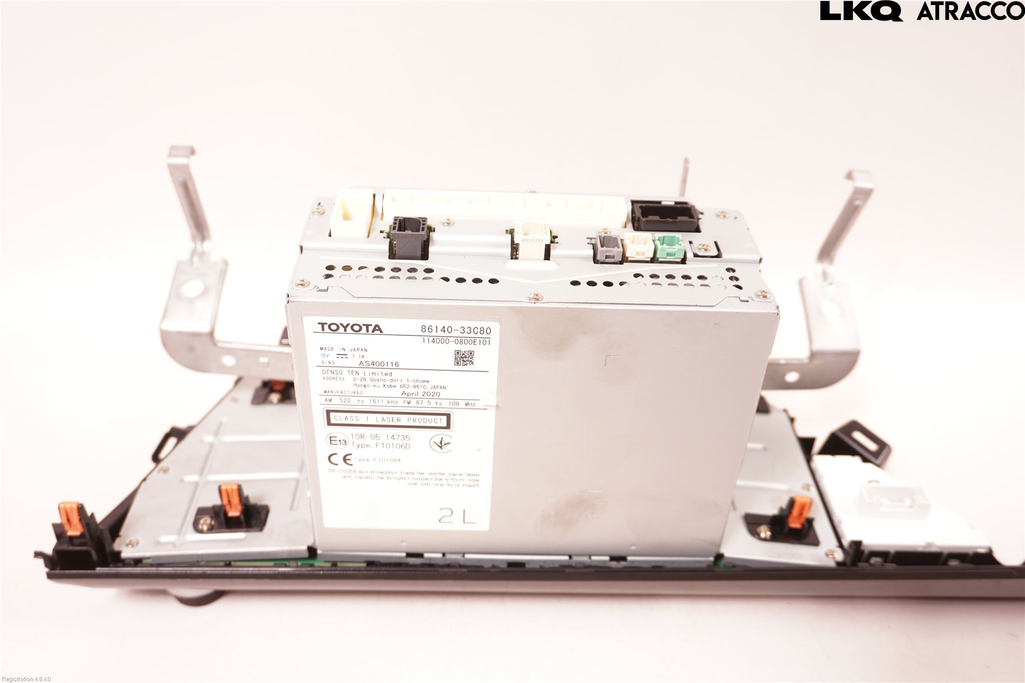 Toyota CAMRY 19-24 Cd Radio - Multimediapanel