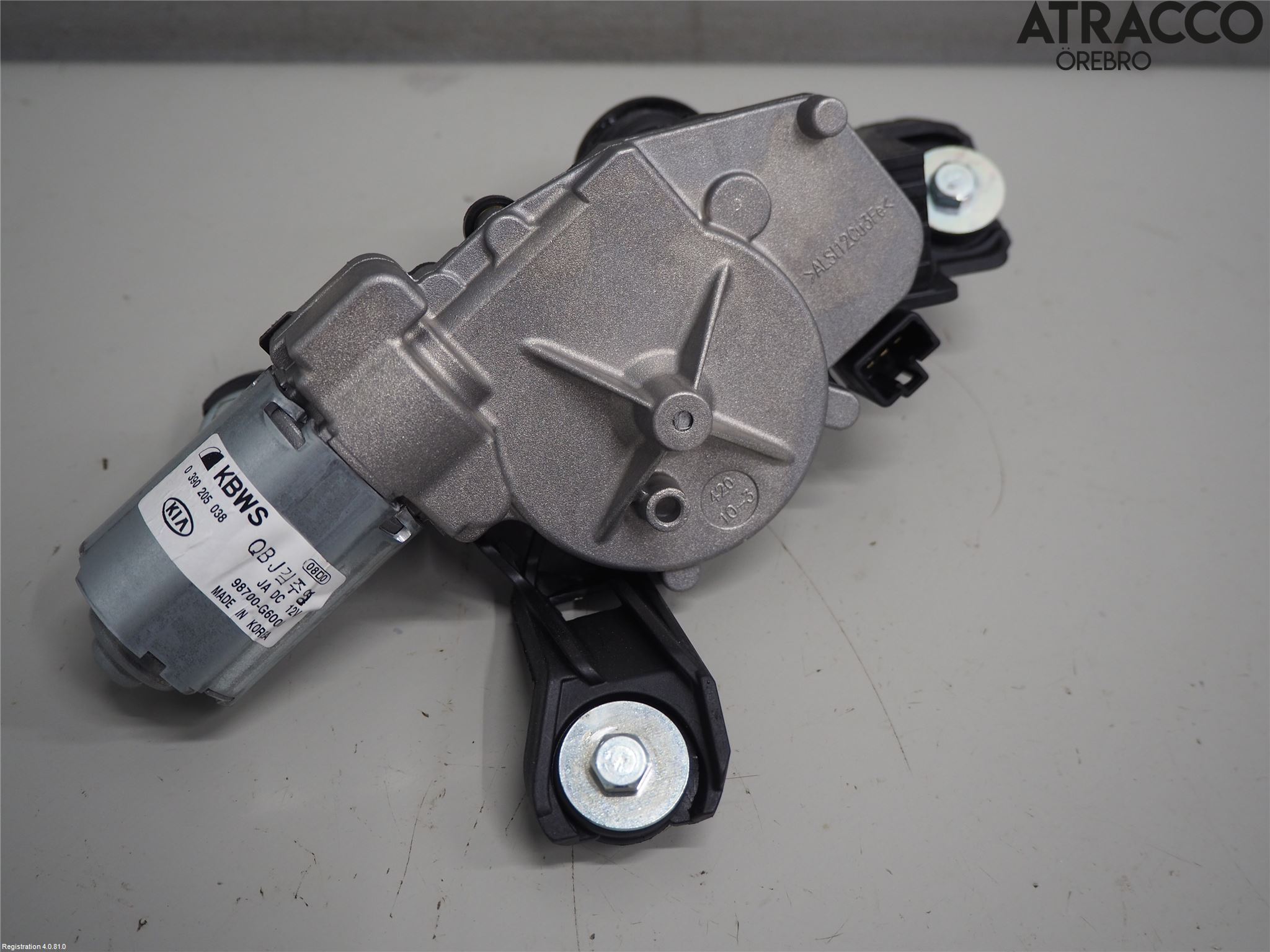 Kia PICANTO 17- Torkarmotor Baklucka