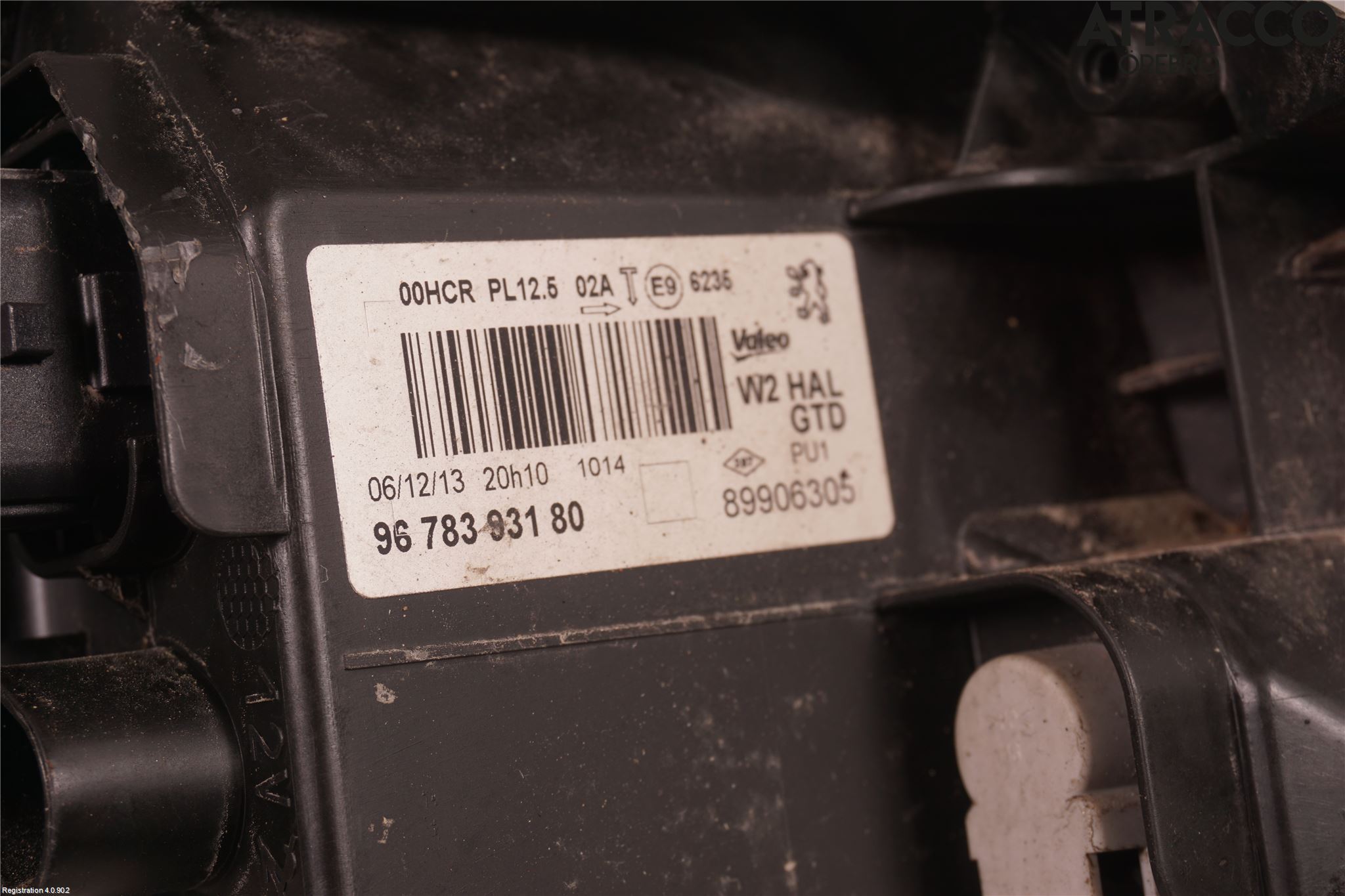 Peugeot 508 11-18 Strålkastare Vänster