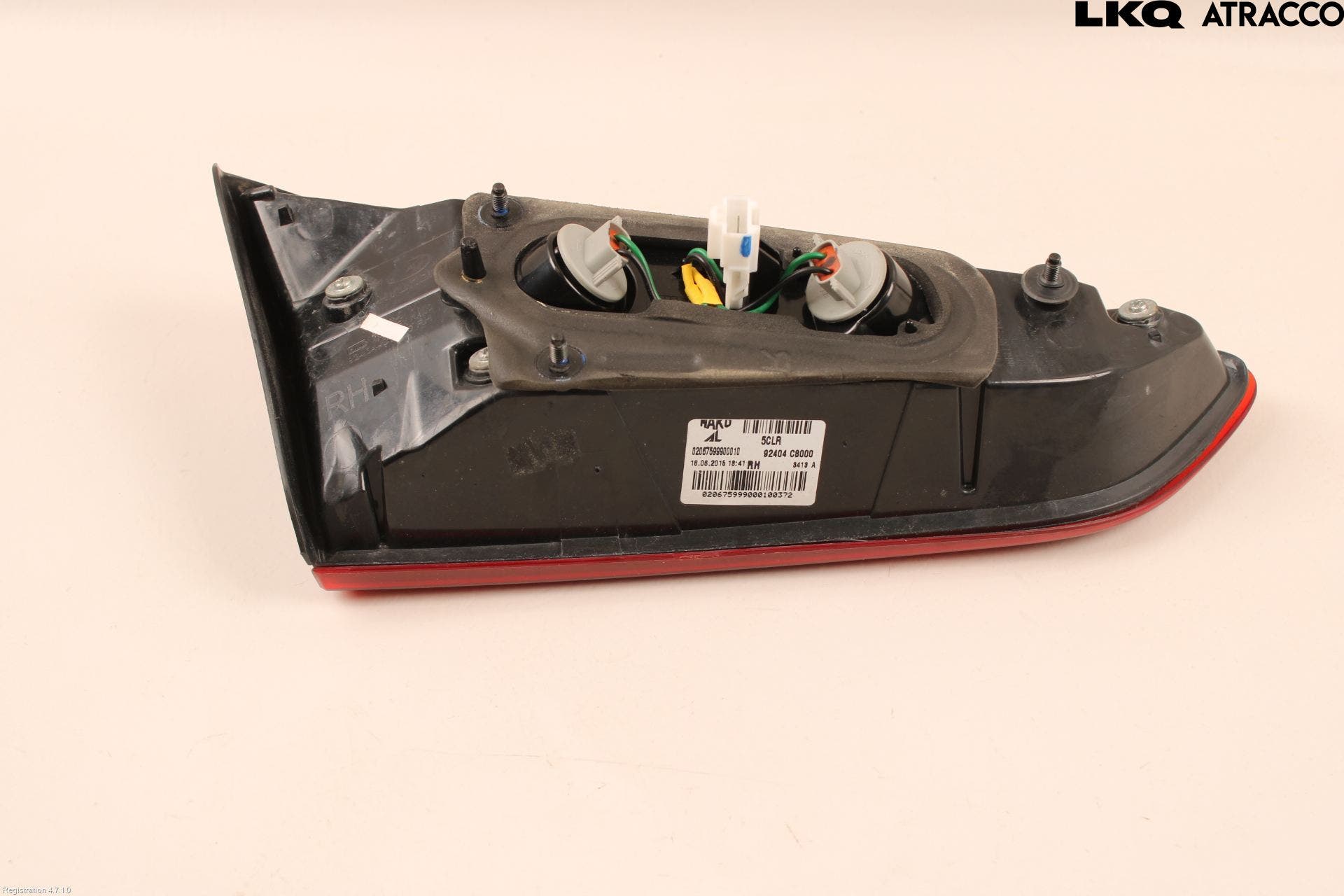 Hyundai i20 GB 15-20 Bakljus Lucka Hö