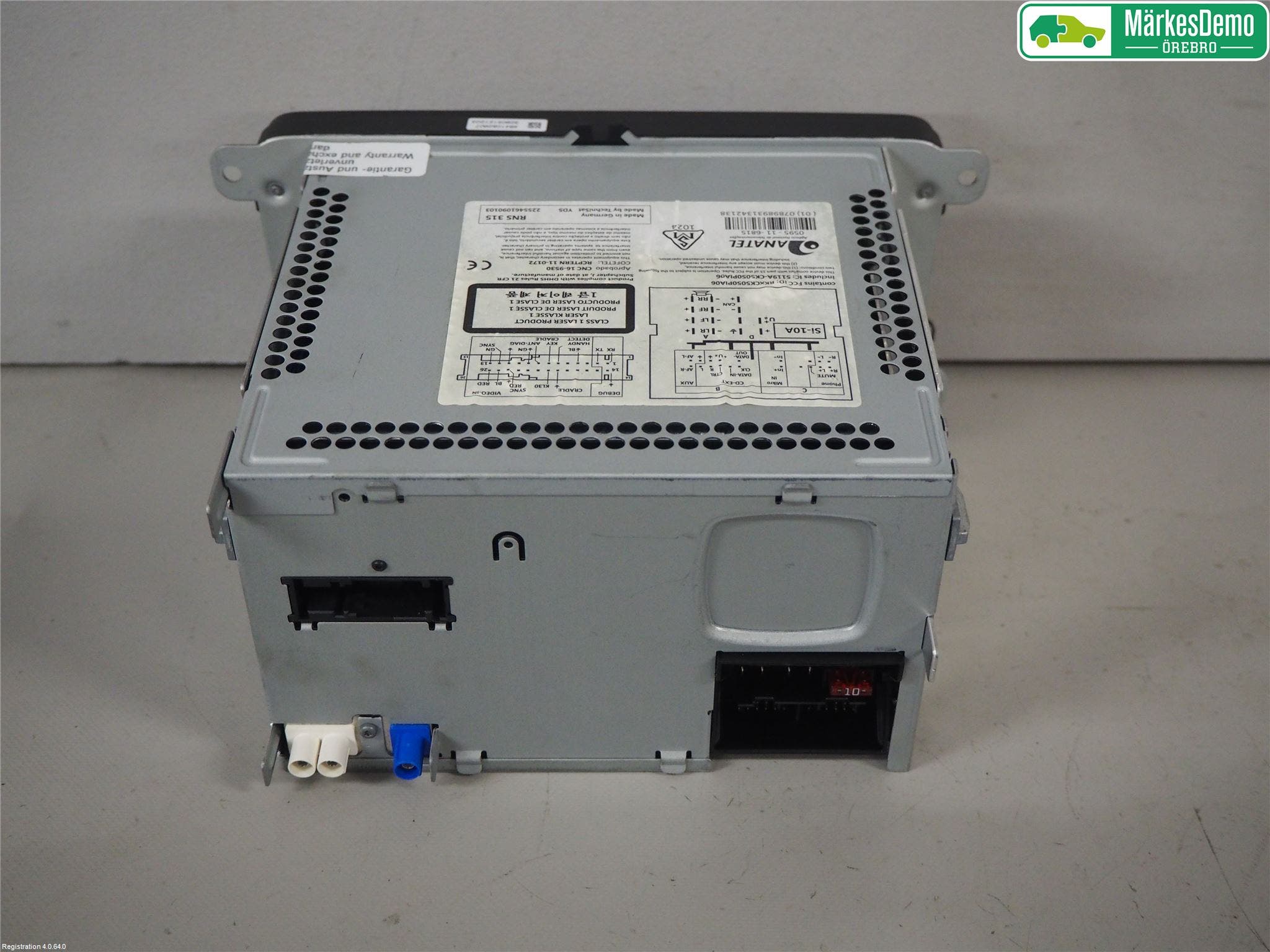 Skoda OCTAVIA (1Z) 05-13 Cd Radio - Multimediapanel