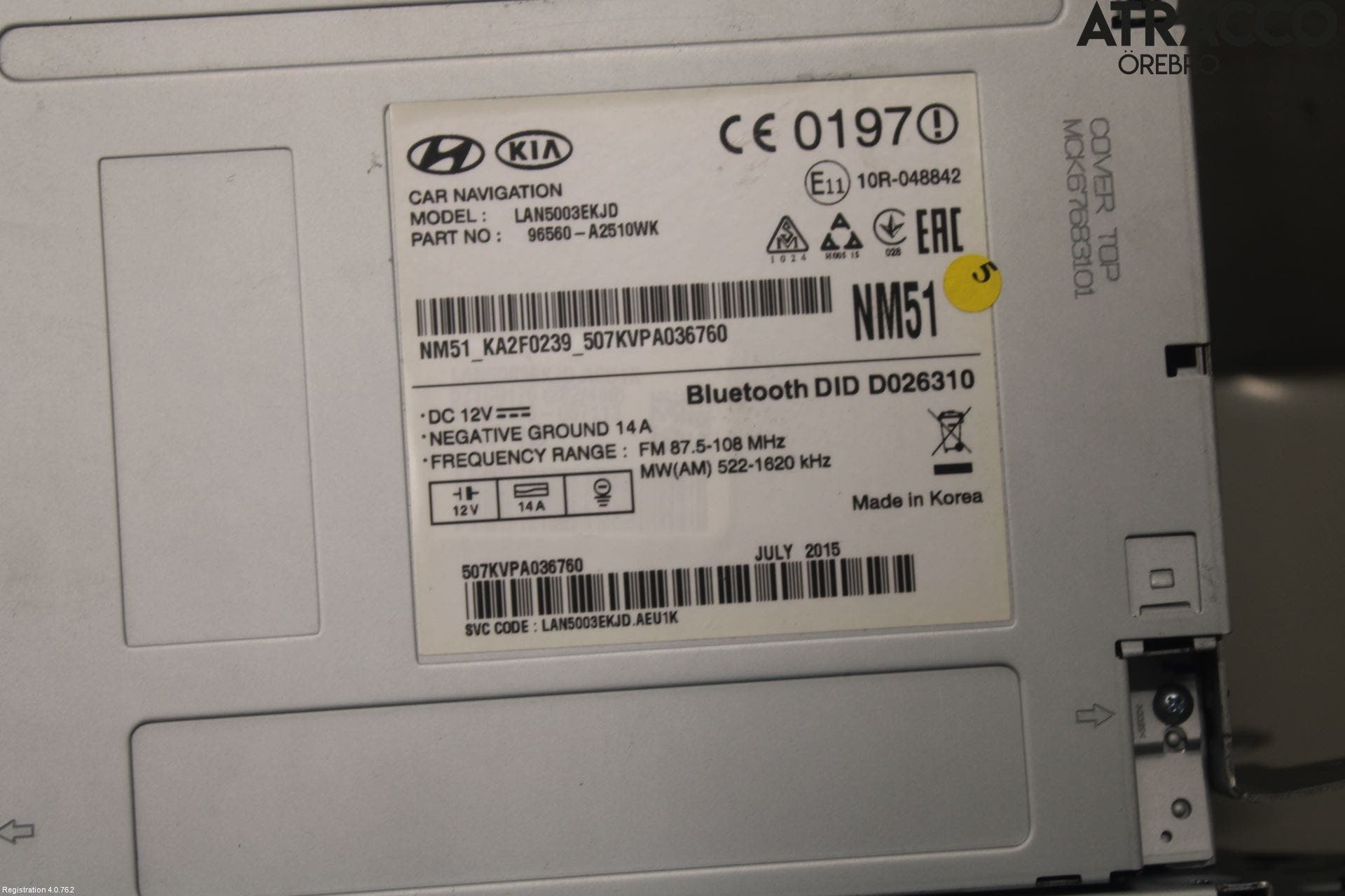 Kia CEED 12-18 Gps Navigator