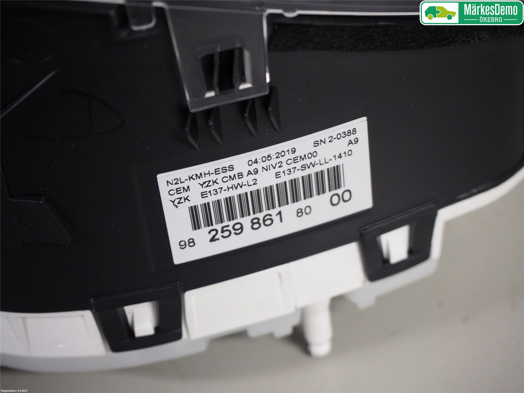 Peugeot 2008 13-20 Instrument Komb