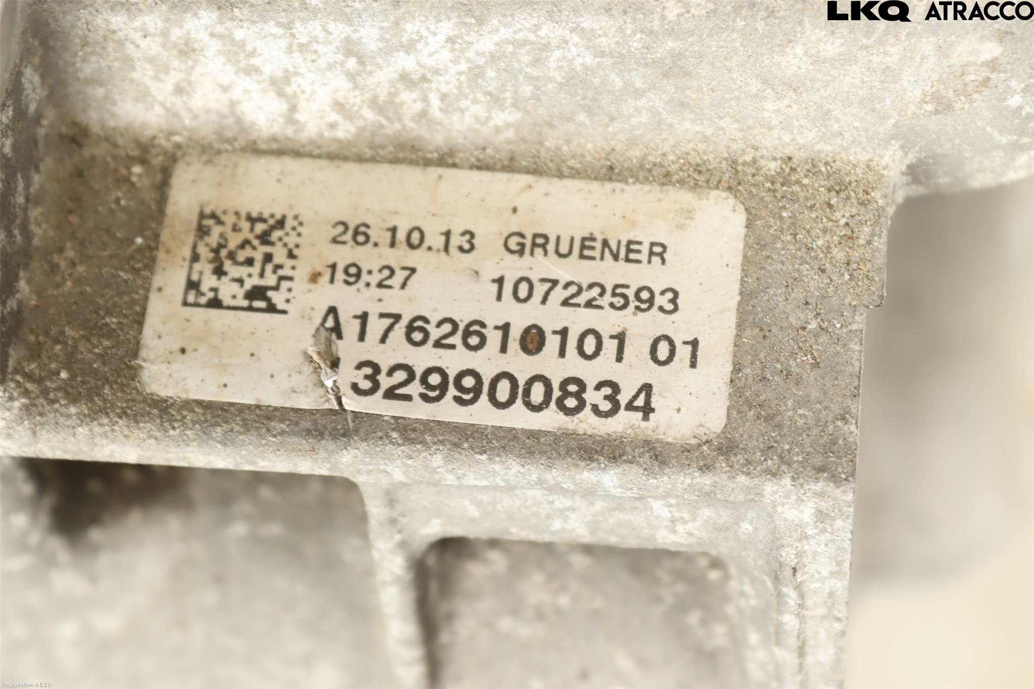 Mercedes-Benz MB A-KLASS (W176) 13-18 Växellåda Man 6 Vxl