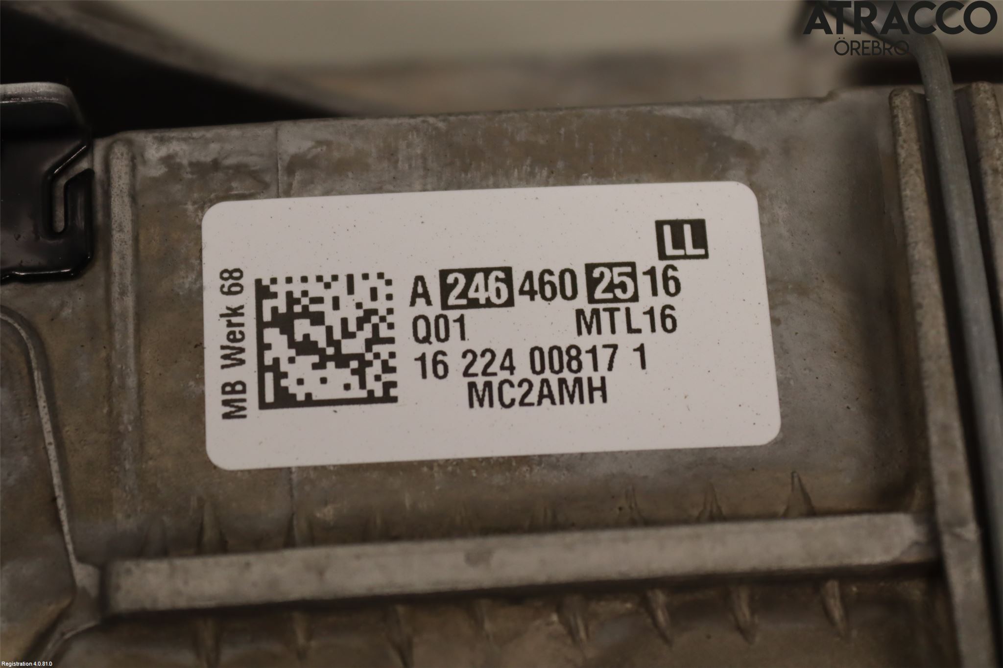 Mercedes-Benz MB GLA-KLASS (X156) 13-20 Rattaxelagg Justerbart
