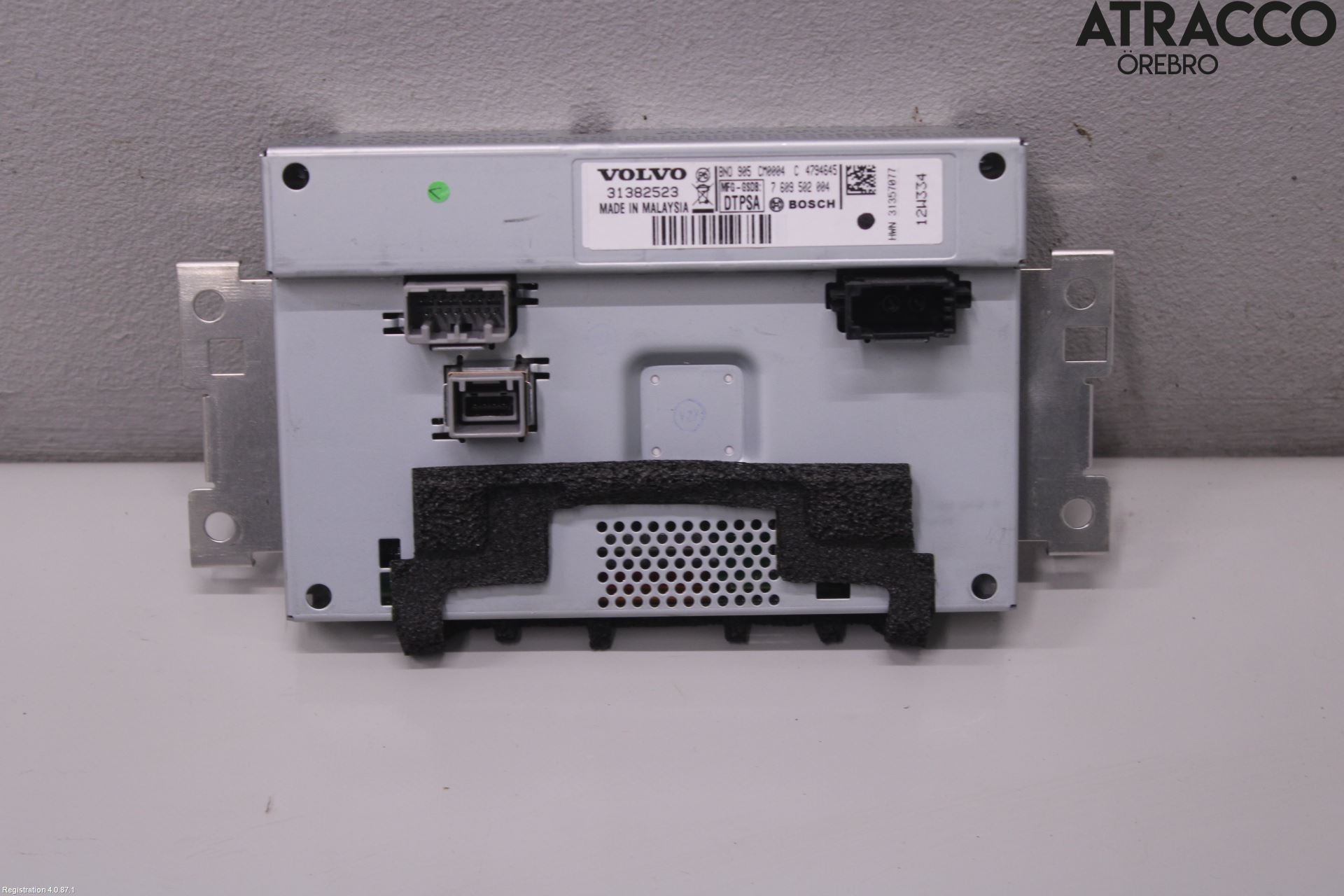 Volvo V60 11-13 Bildskärm