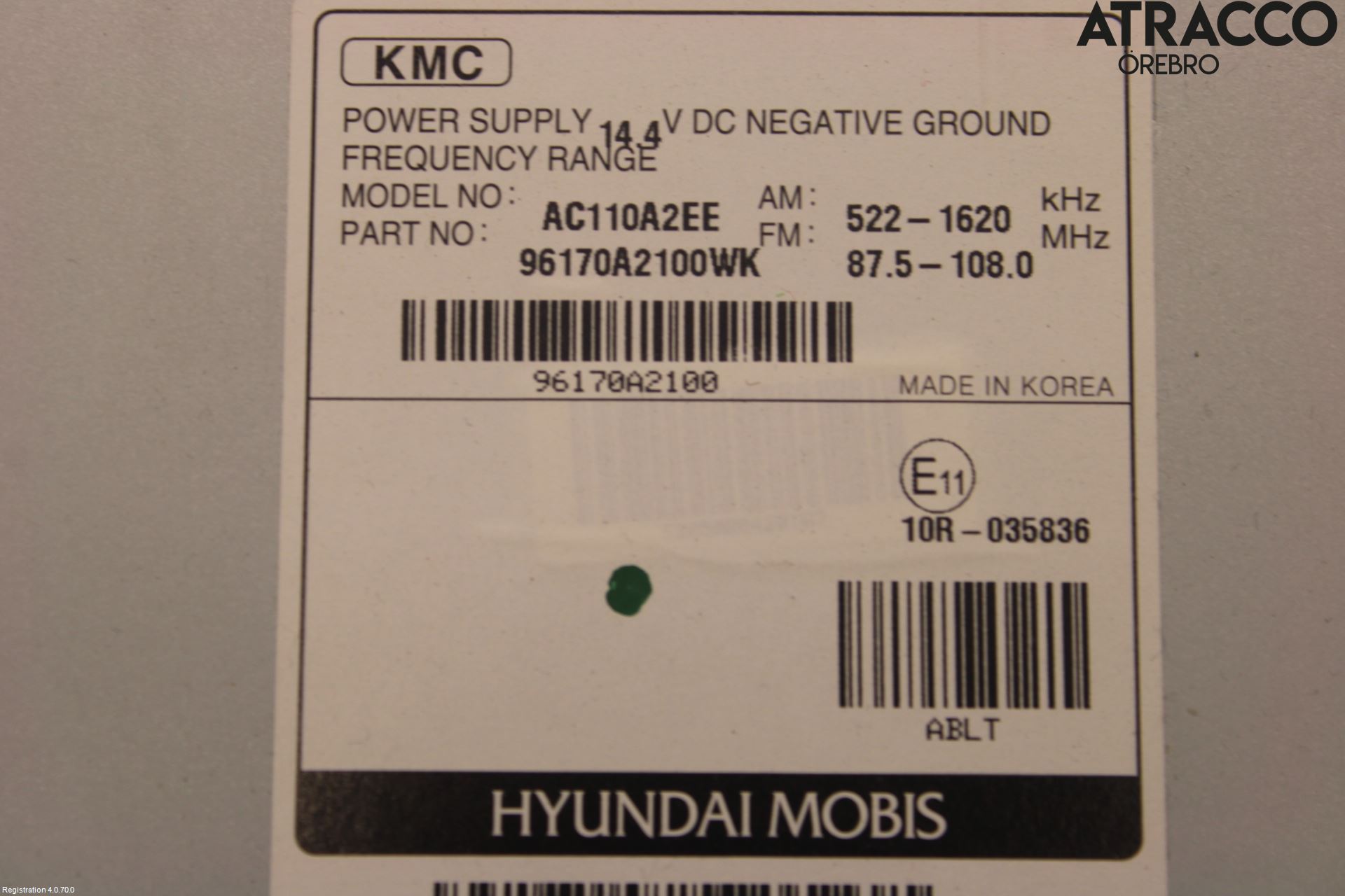 Kia CEED 12-18 Cd Radio - Multimediapanel