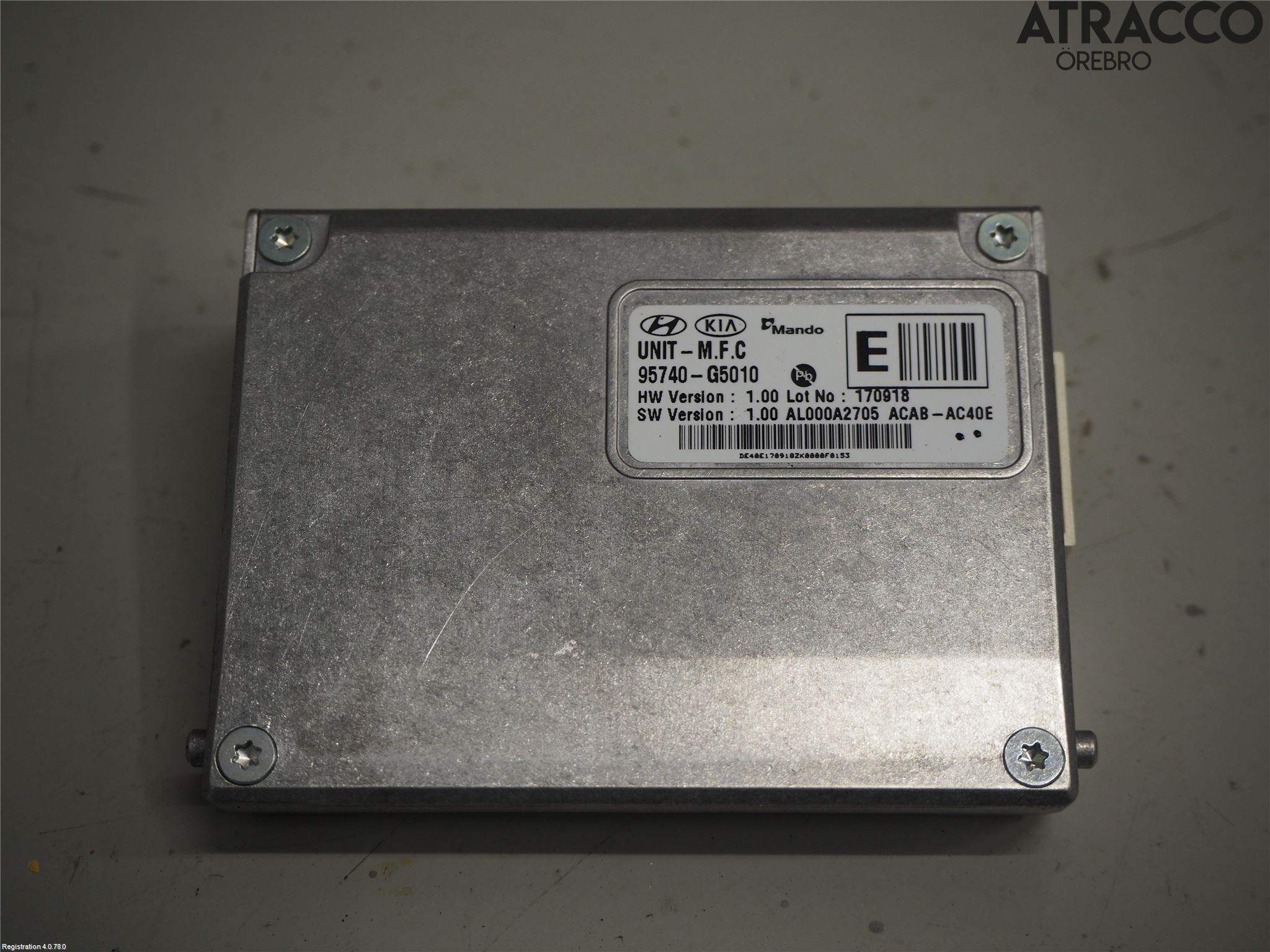 Kia NIRO (DE) 17-22 Sensor Aktivt Kollisionsskydd