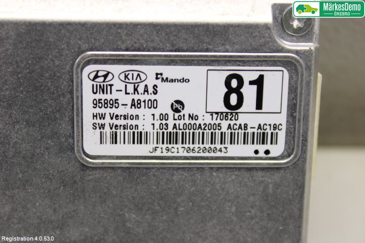 Kia OPTIMA 16-20 Sensor Aktivt Kollisionsskydd