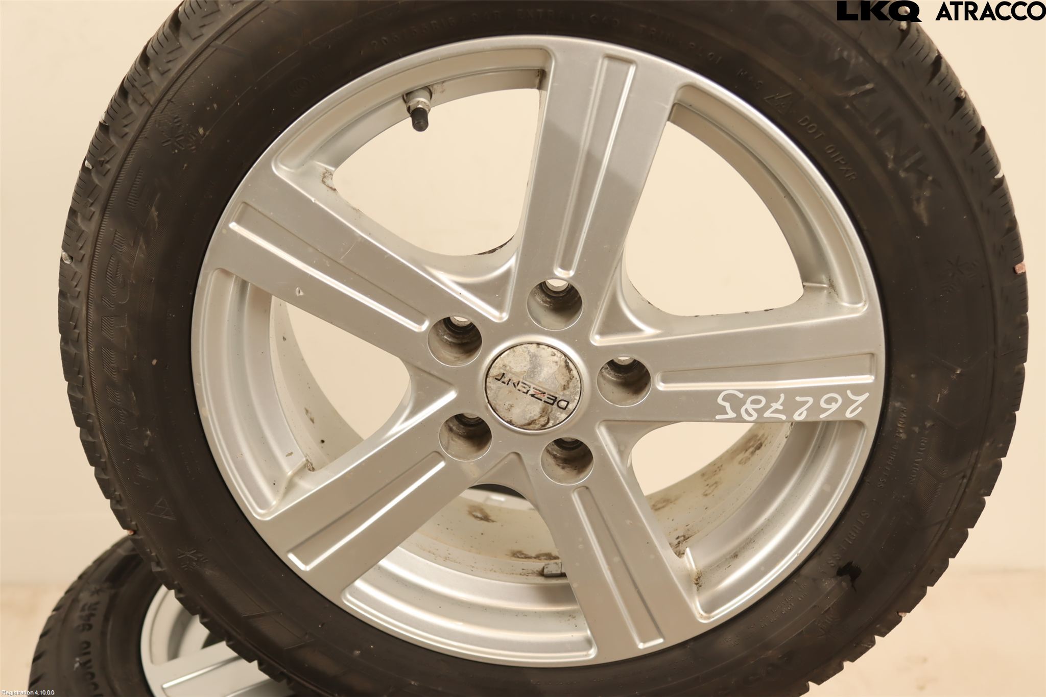 Volkswagen VW GOLF / E-GOLF VII 13-20 Vinterdäck Alumfälg 4St