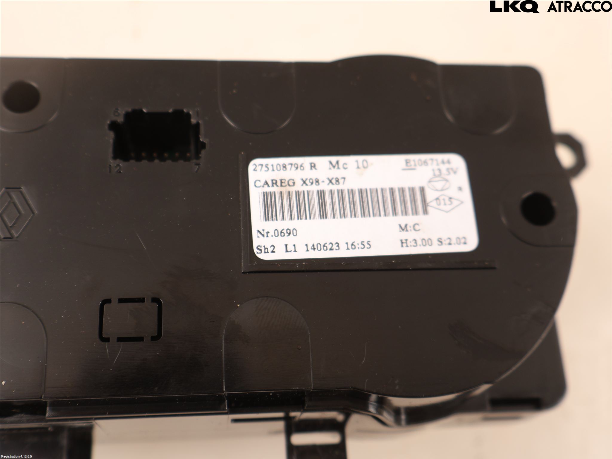 Renault CLIO IV 12-16 Ac Styrenhet Ac Manöveren