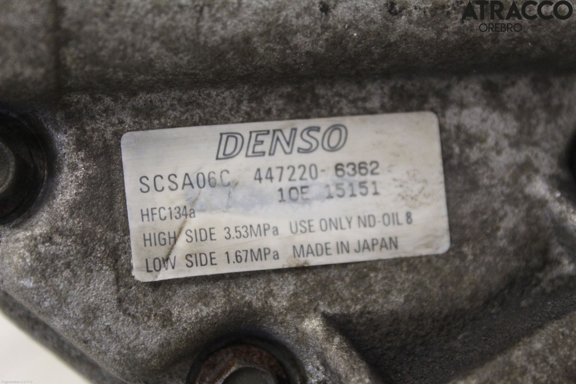 Toyota COROLLA 02-07 Ac Kompressor