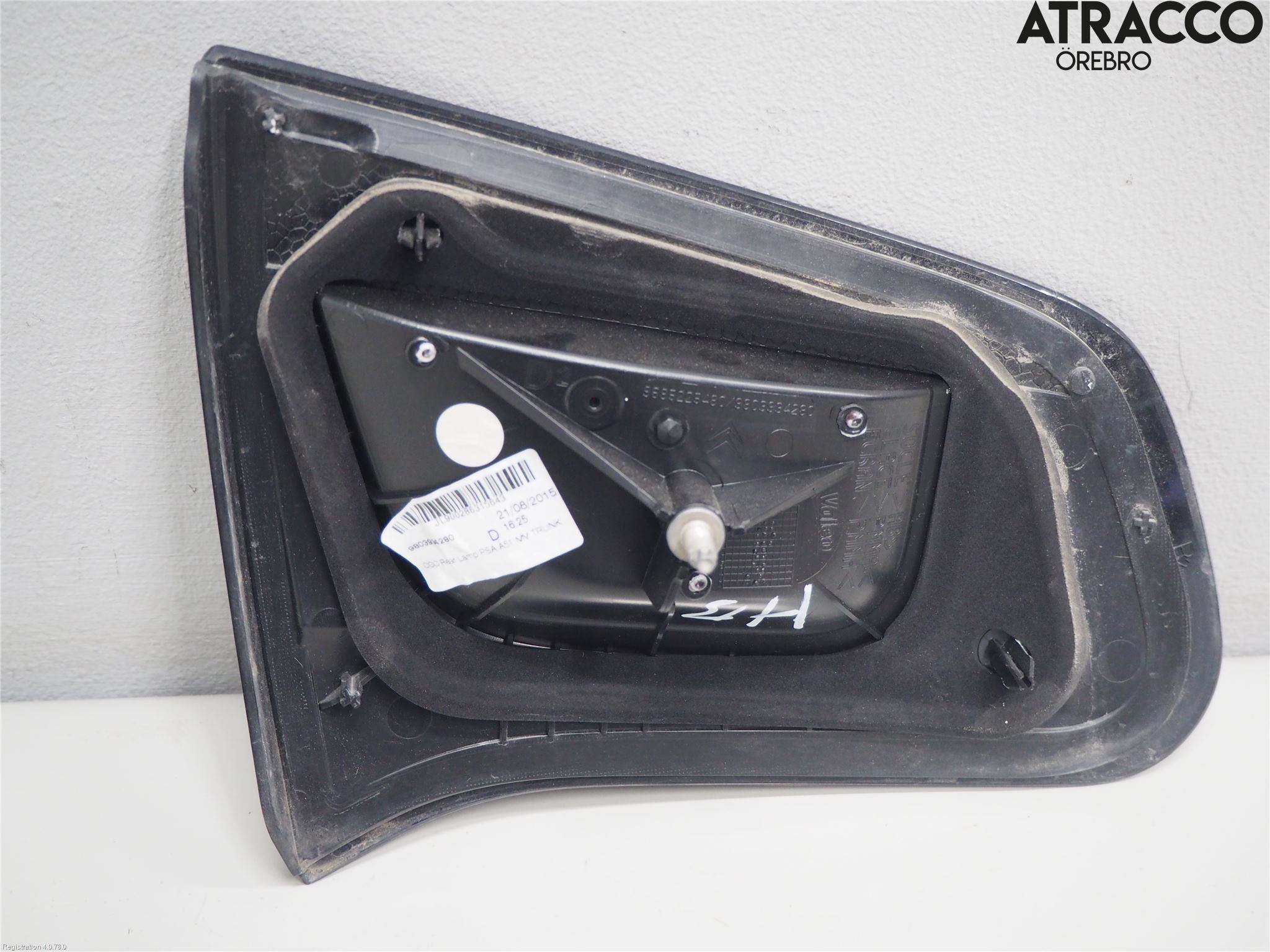 Citroen C3 10-17 Bakljus Lucka Hö