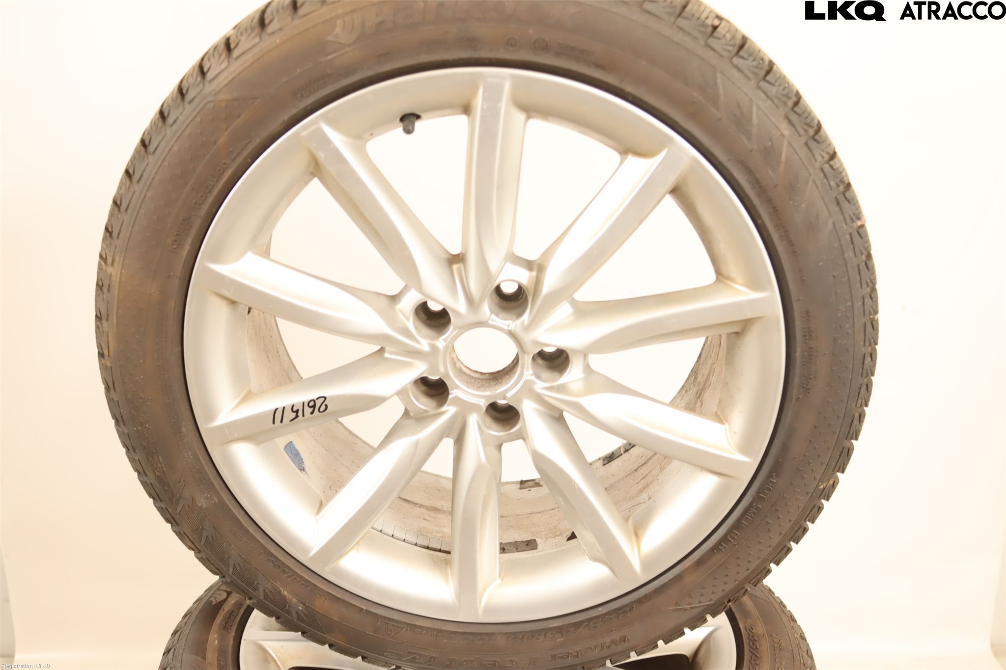 Audi ALLROAD 06-11 Vinterdäck Alumfälg 4St