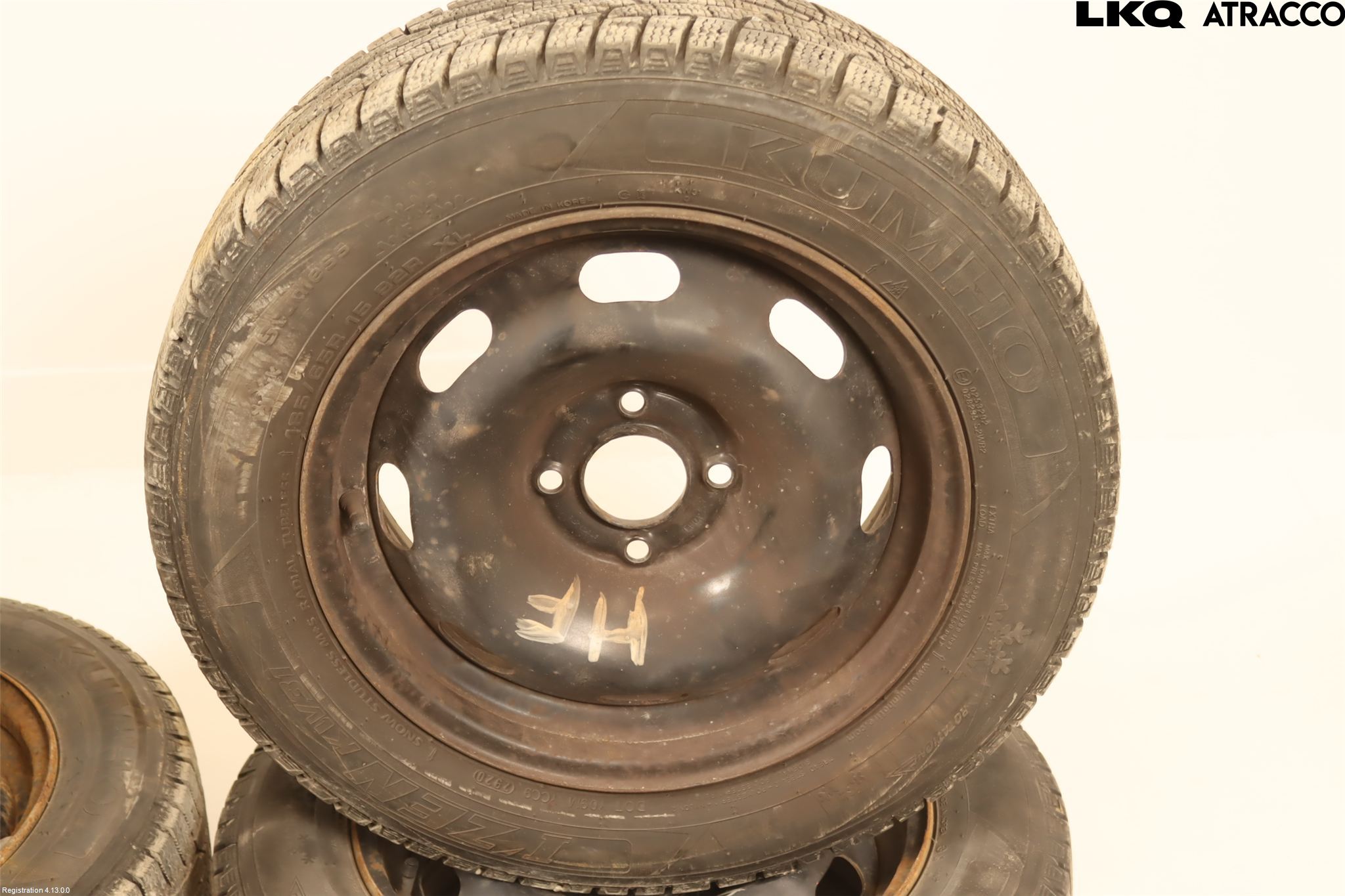 Citroen C3 10-17 Vinterdäck Plåtfälg 4St