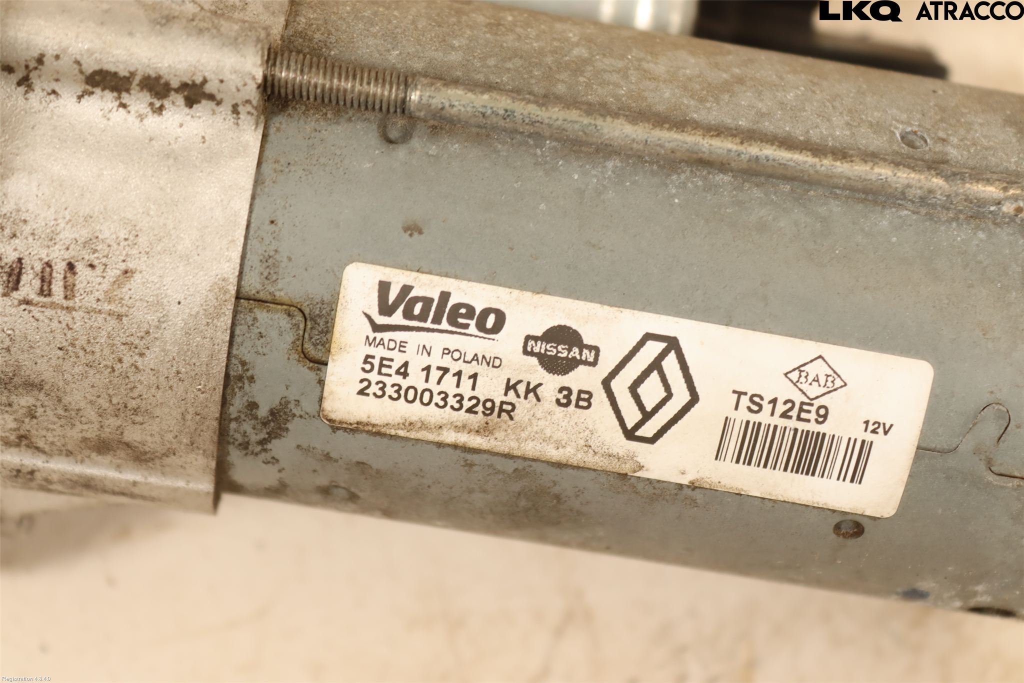 Renault KANGOO II 15-21 Startmotor Diesel