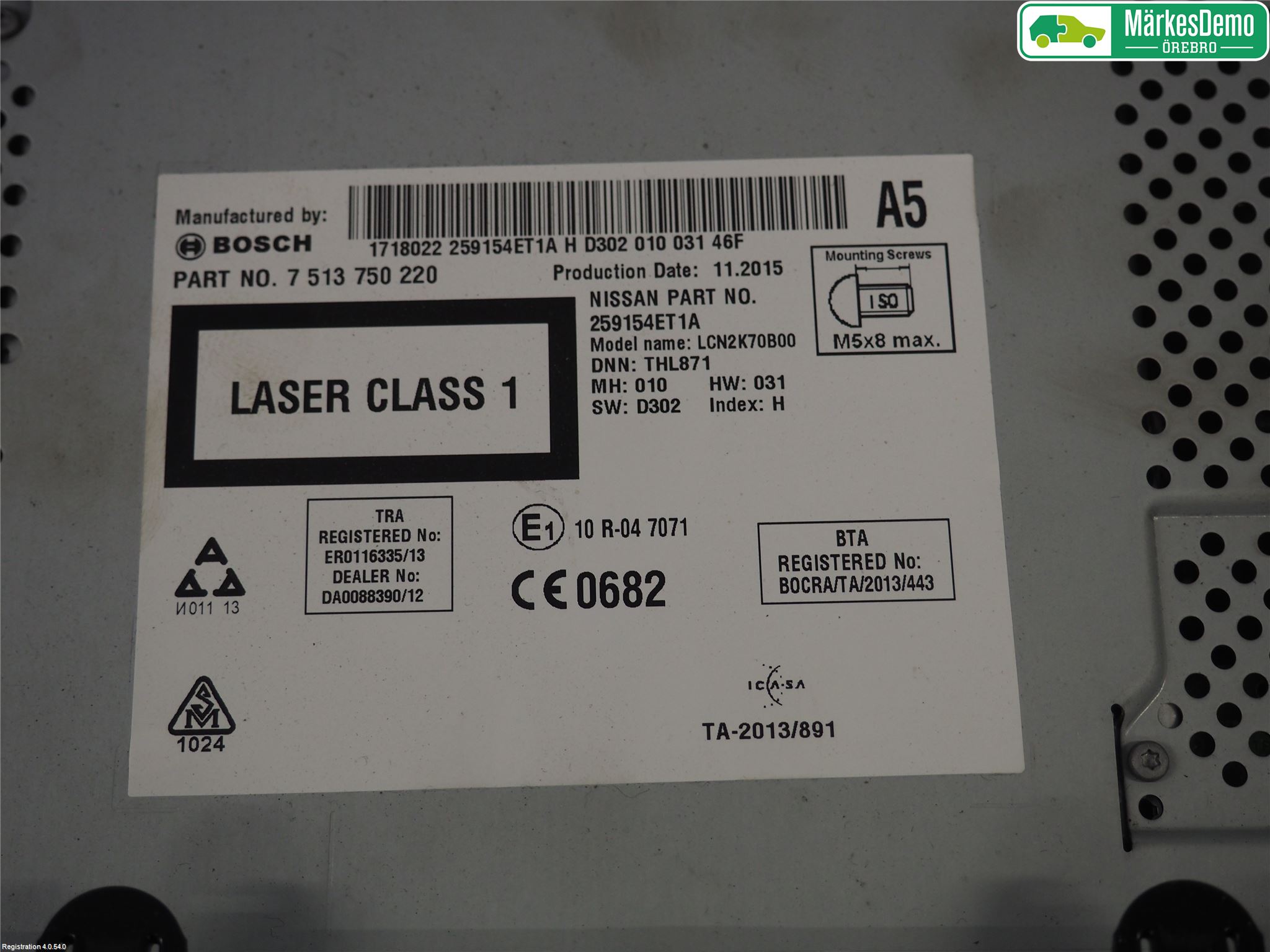 Nissan QASHQAI 14-17 Gps Navigator