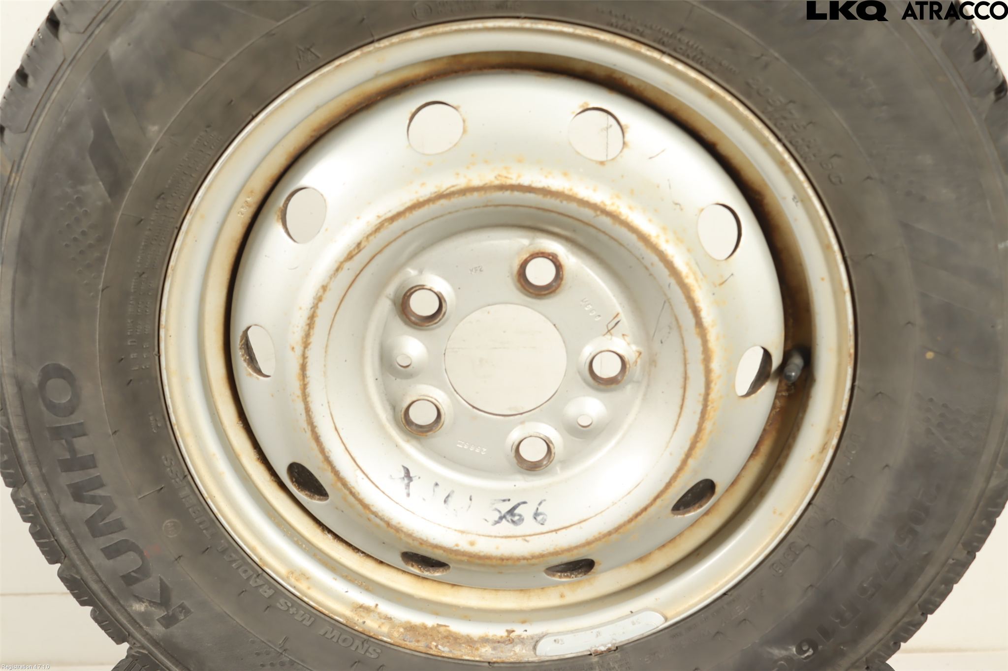 Citroen JUMPER 02-06 Vinterdäck Plåtfälg 4St