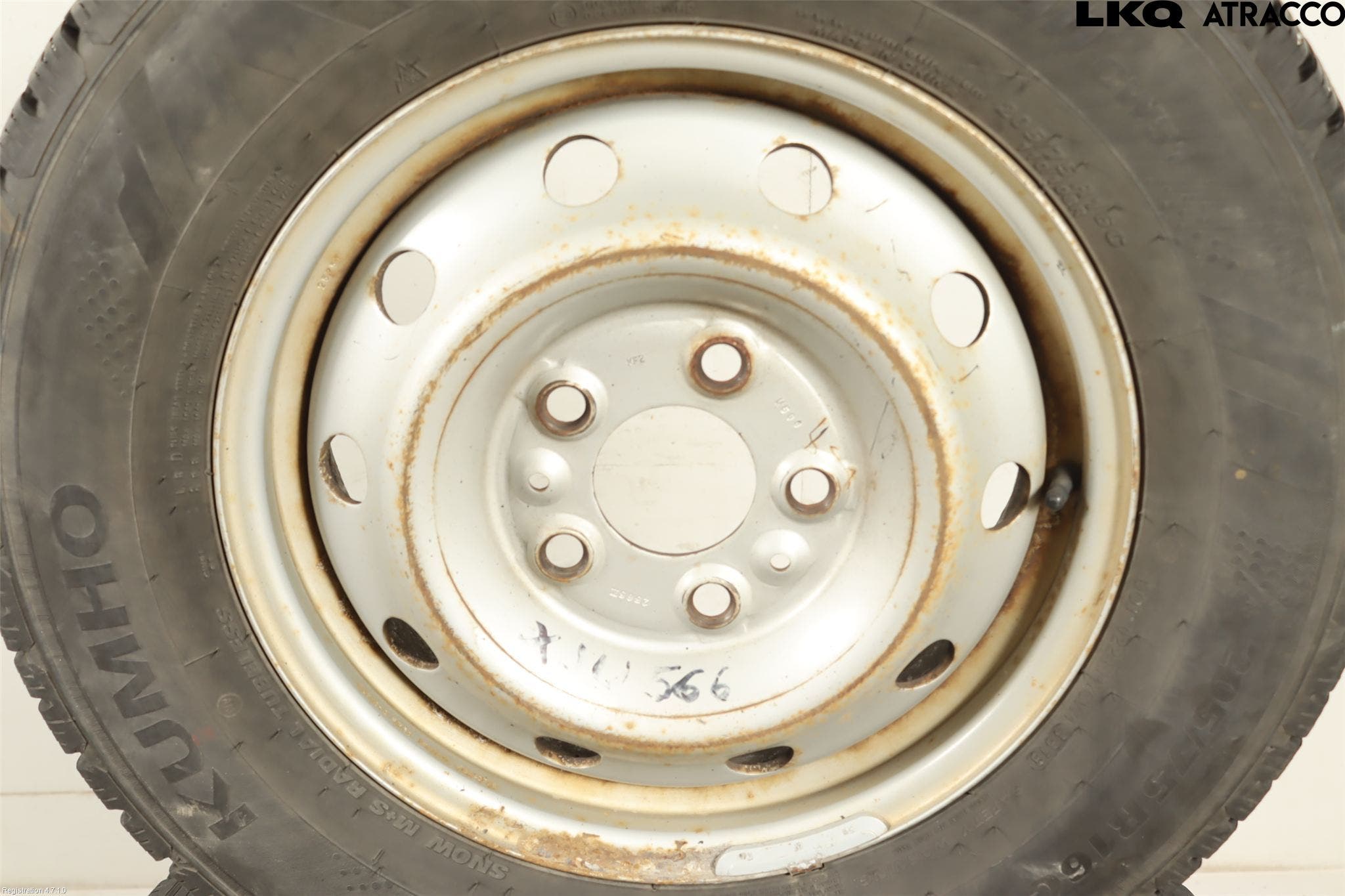 Citroen JUMPER 02-06 Vinterdäck Plåtfälg 4St