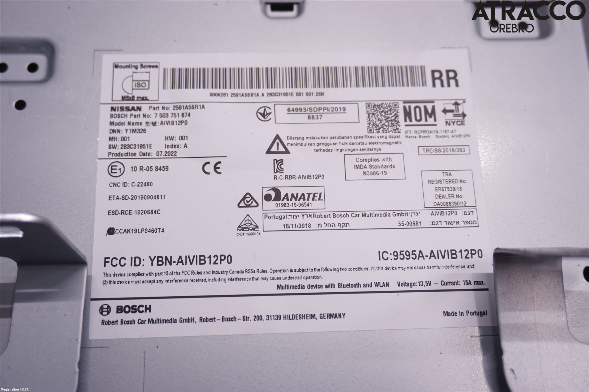 Nissan LEAF 18- Gps Navigator