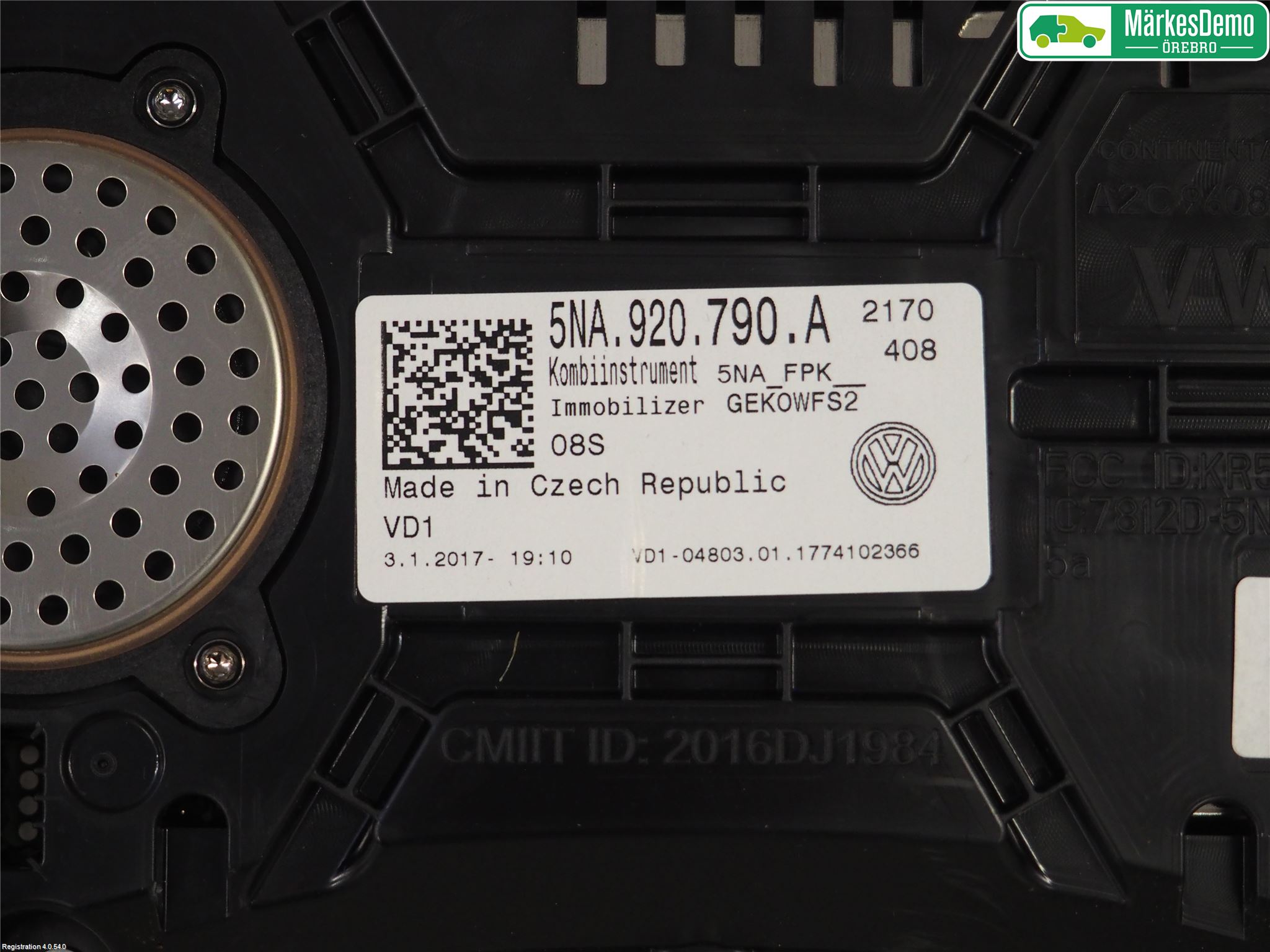 Volkswagen VW TIGUAN 16-24 Instrument Komb