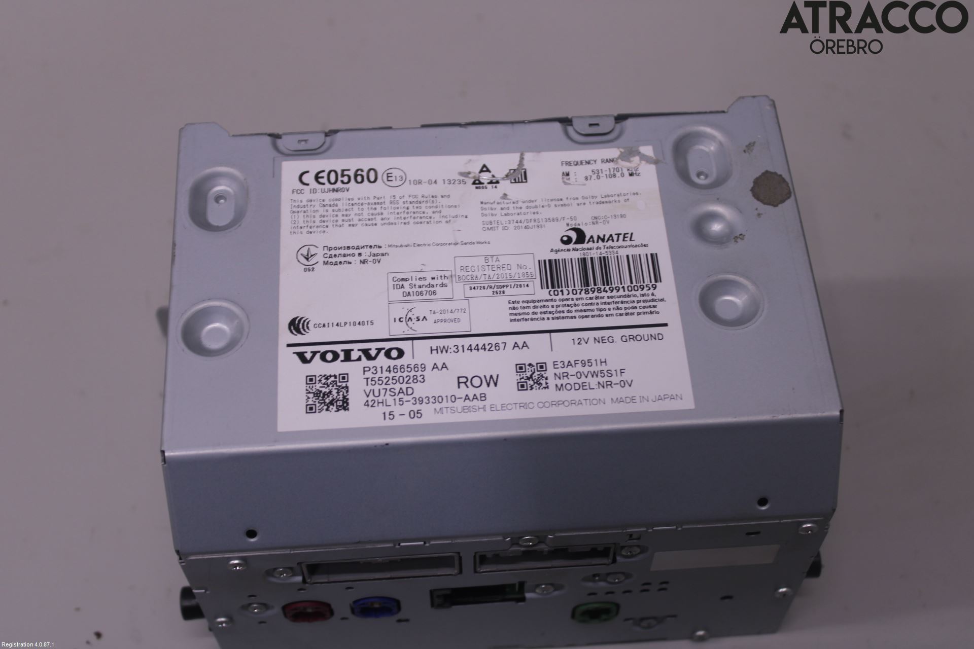 Volvo XC90/RECHARGE 16- Radio