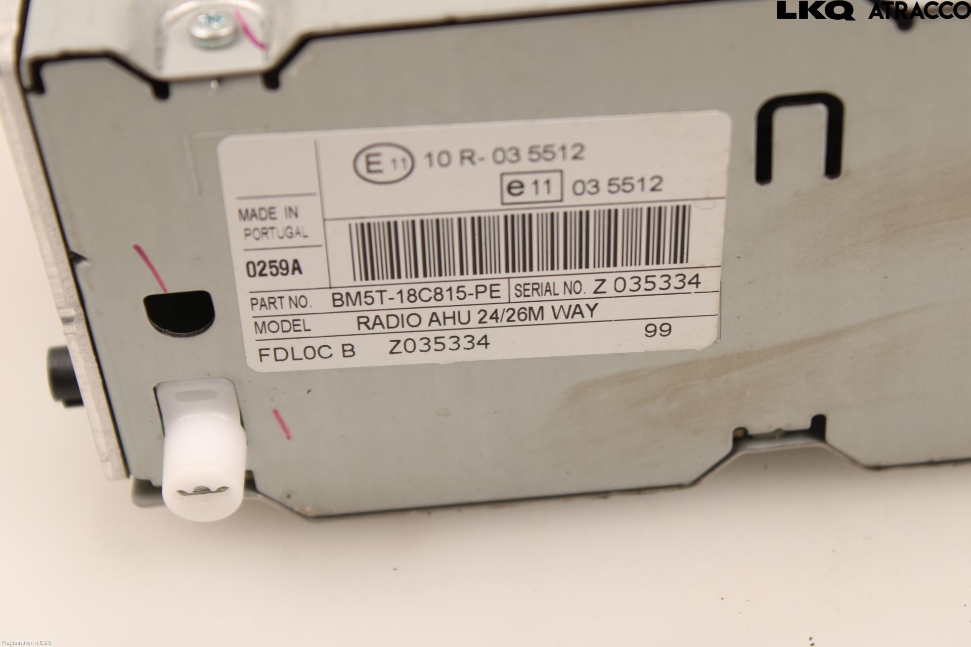 Ford TRANSIT SKÅP/BUSS 14-22 Styrenhet Multimedia