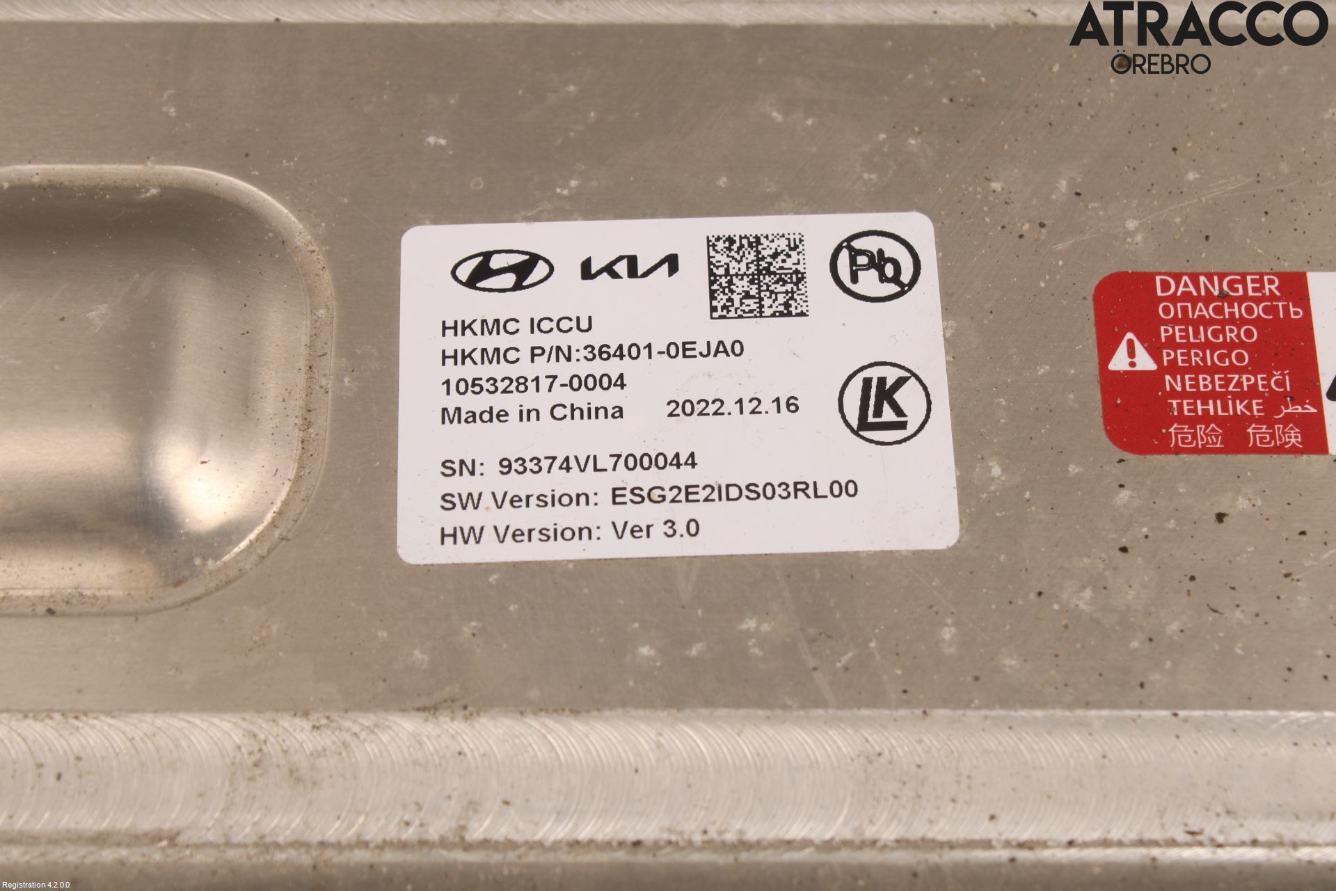 Kia NIRO (SG2) 23- Batteriladdare Högspänning
