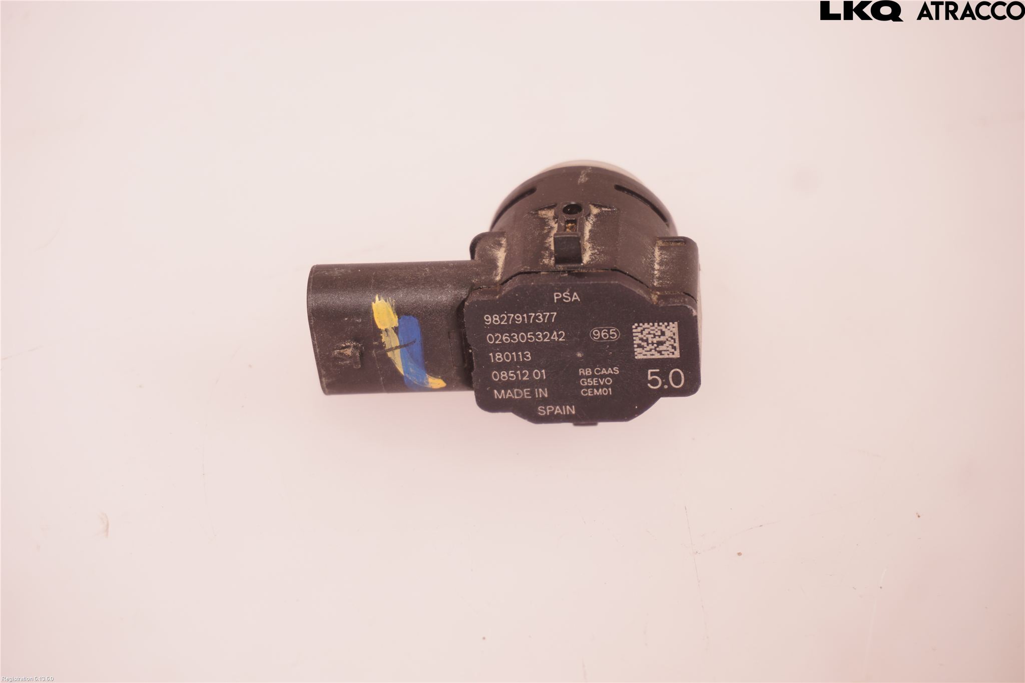Citroen COTROEN C3 17-24 Parkeringshjälp Backsensor