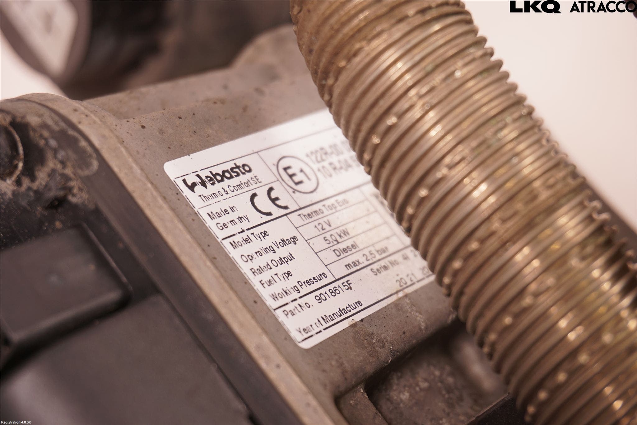 Citroen JUMPY/E-JUMPY 16- Dieselvärmare