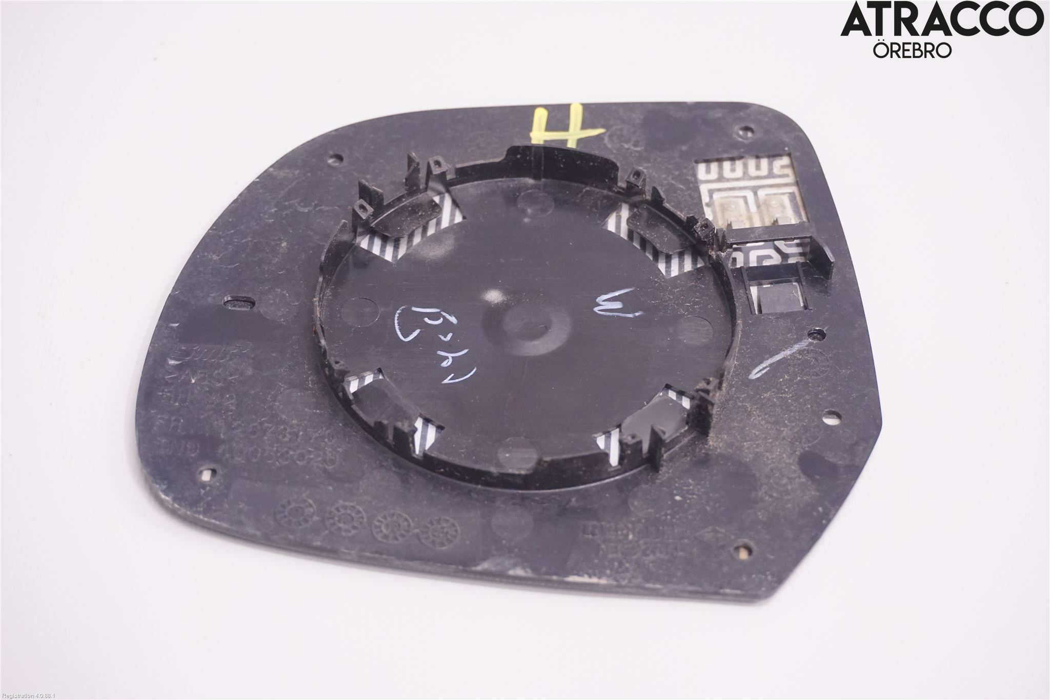 Nissan MICRA 11-16 Spegelglas Hö