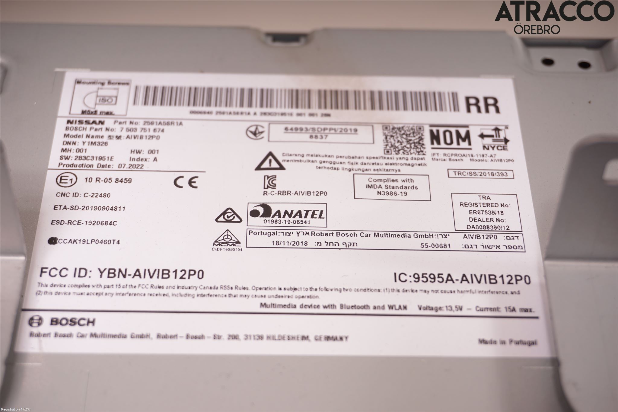 Nissan LEAF 18- Gps Navigator