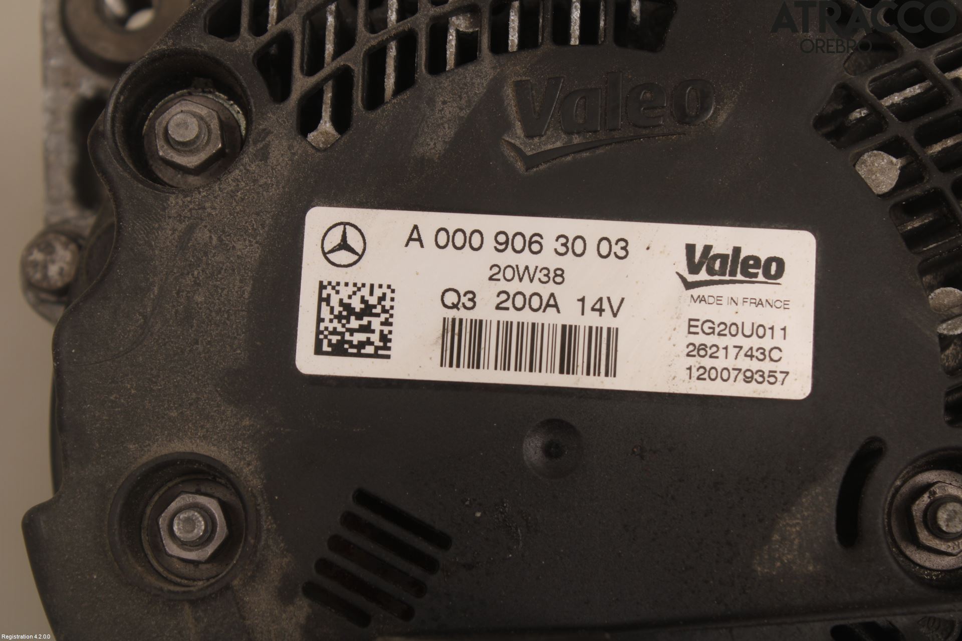 Mercedes-Benz MB C-KLASS (W205) 14-21 Generator