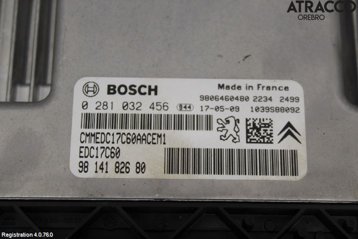 Peugeot PARTNER 16-18 Styrenhet Insprut Bensin