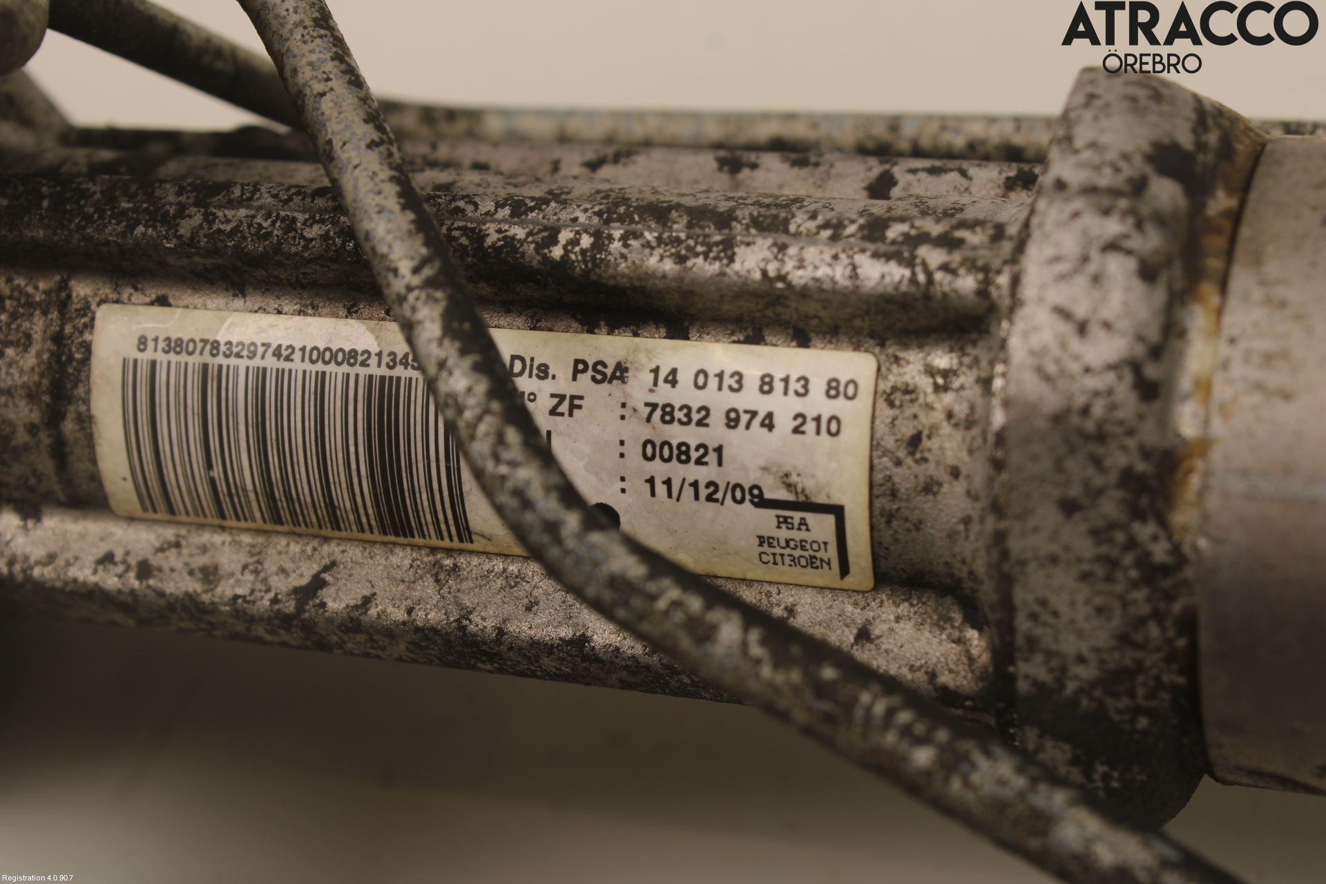 Citroen JUMPY 07-16 Styrväxel Servo -Snäcka