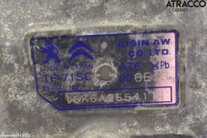 Peugeot 308 14-21 Växellåda Automat