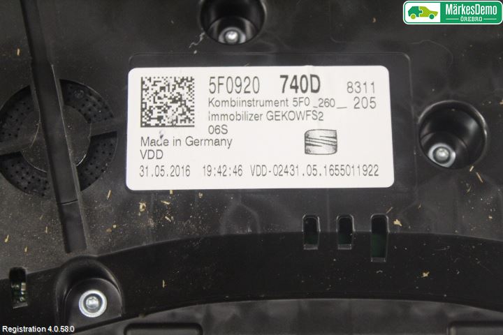 Seat LEON 13-20 Instrument Komb