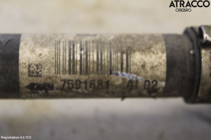 BMW X1 E84 10-15 Drivaxel Fram Vänster