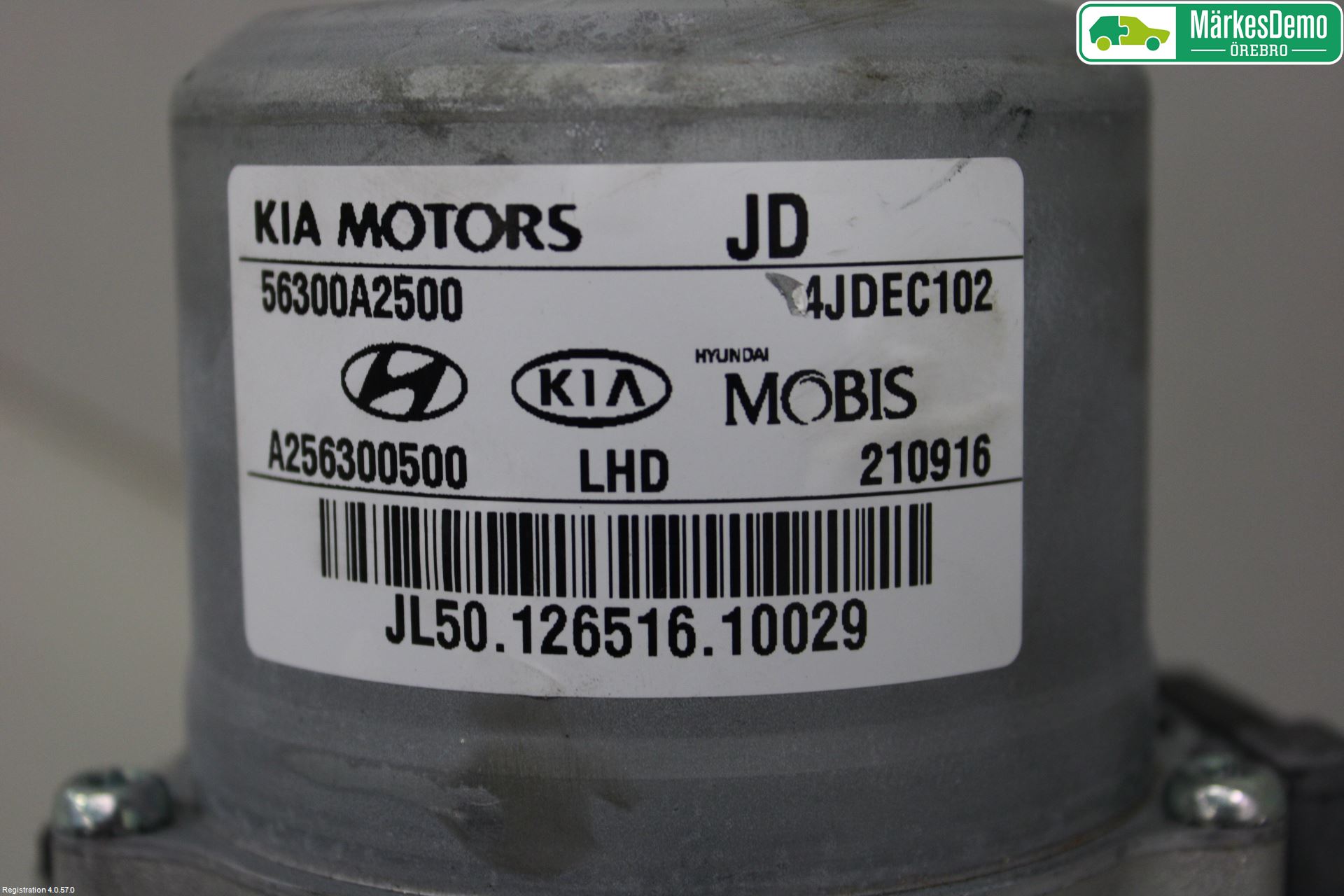 Kia CEED 12-18 Rattaxelagg Med Inb Servo
