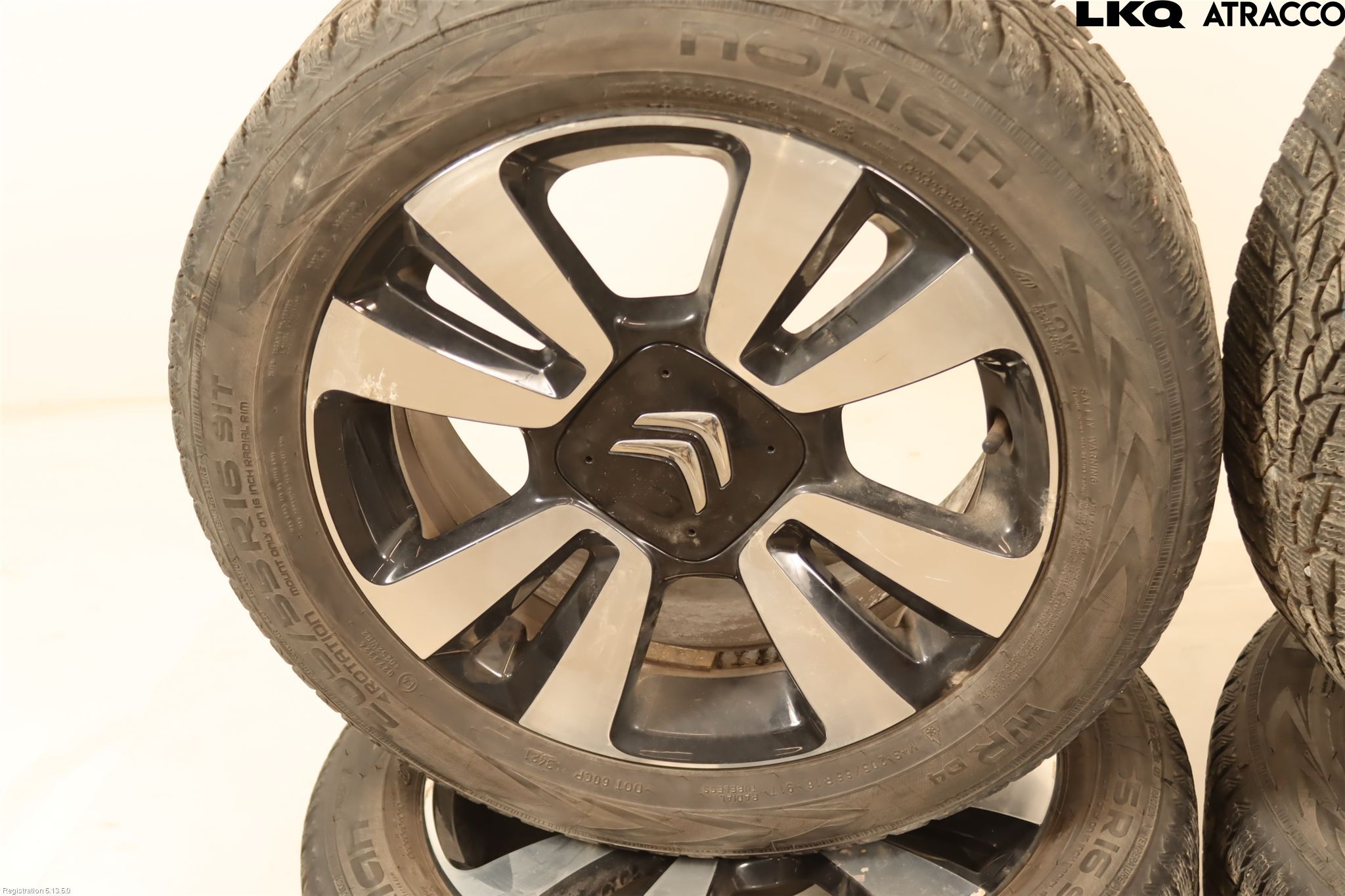 Citroen COTROEN C3 17-24 Vinterdäck Alumfälg 4St