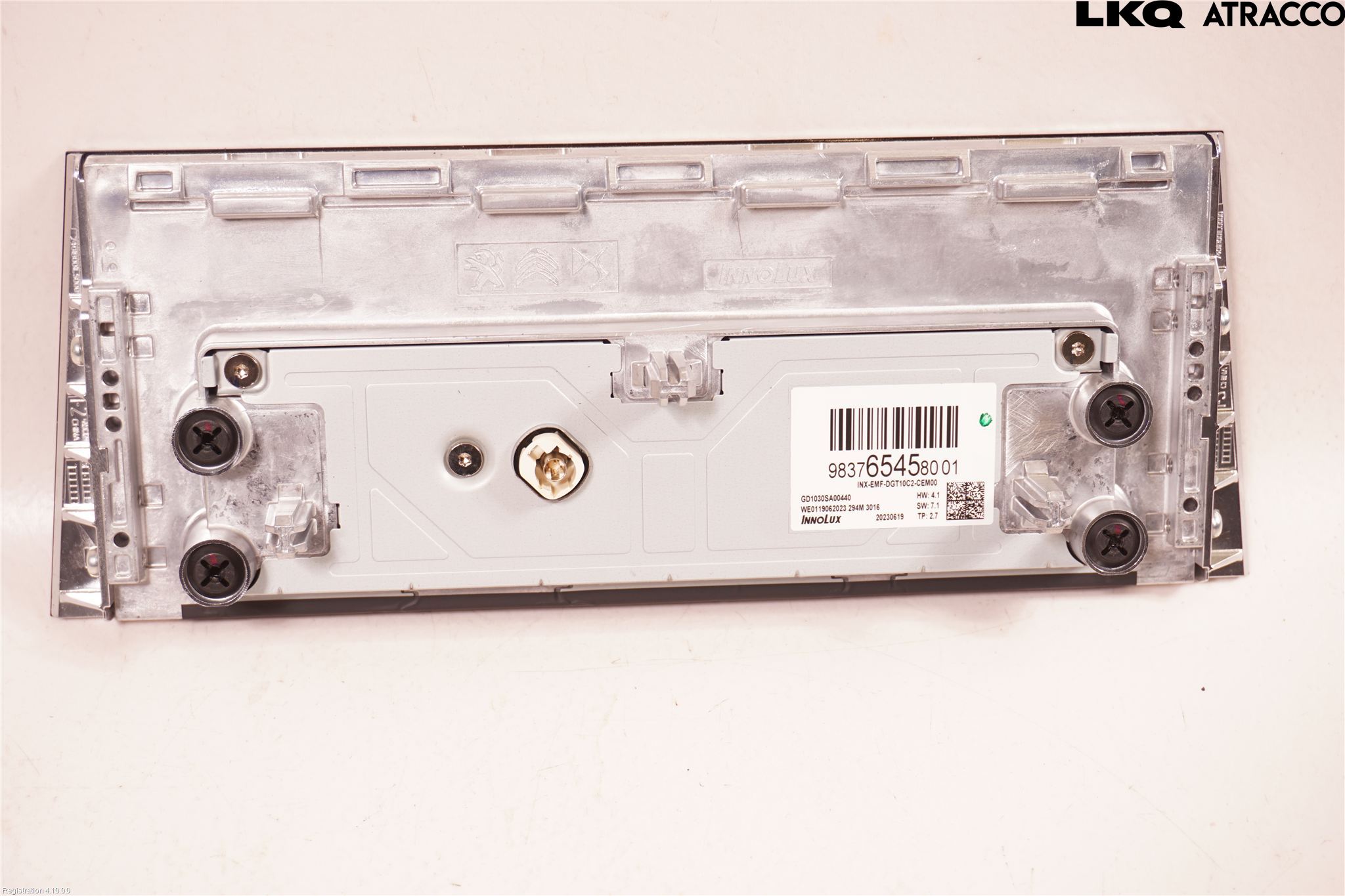 Peugeot 408 22- Bildskärm