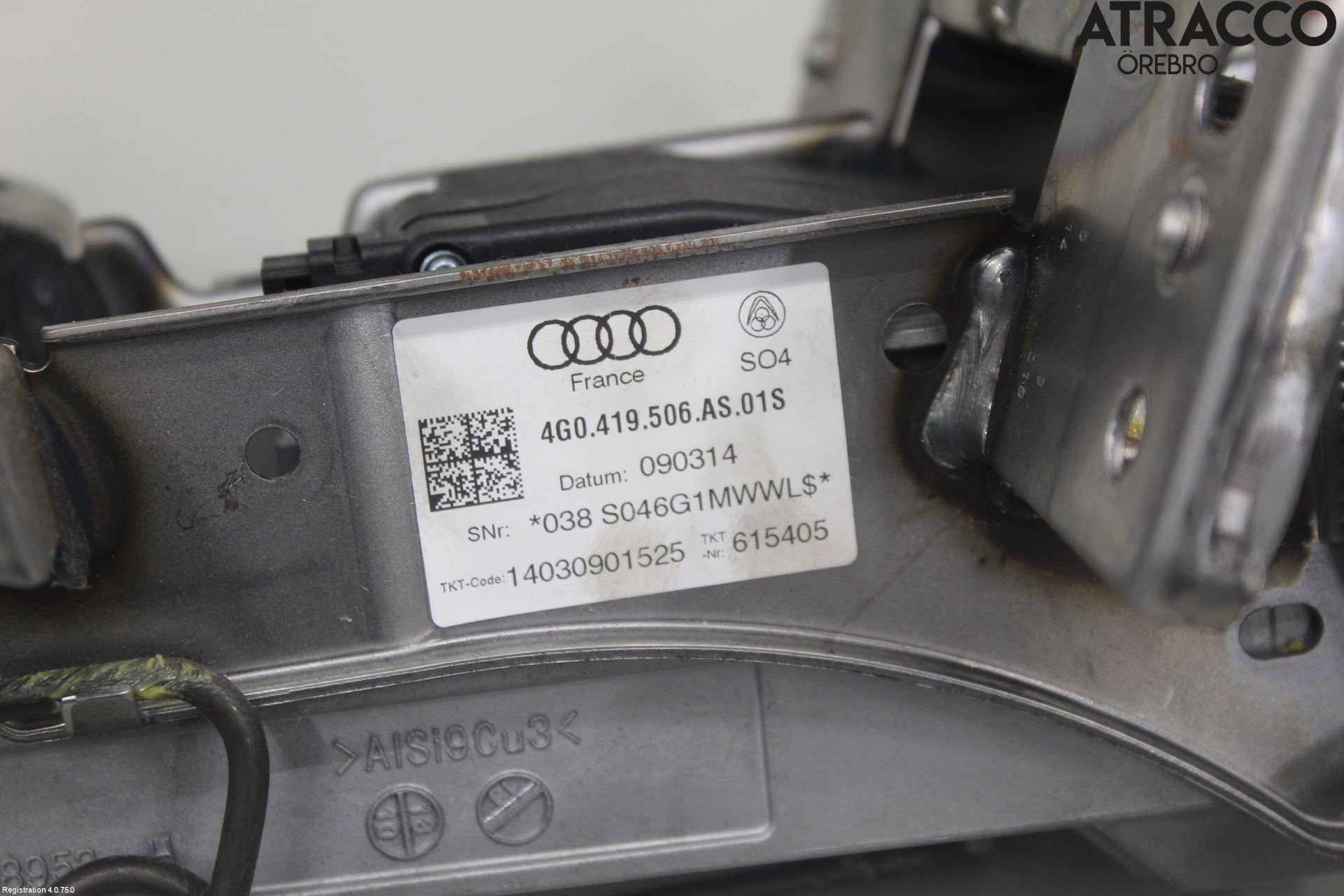 Audi A6/S6 4G 11-18 Rattaxelagg Justerbart