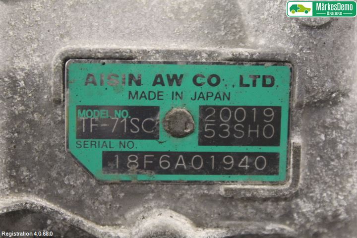 Suzuki VITARA 15- Växellåda Automat