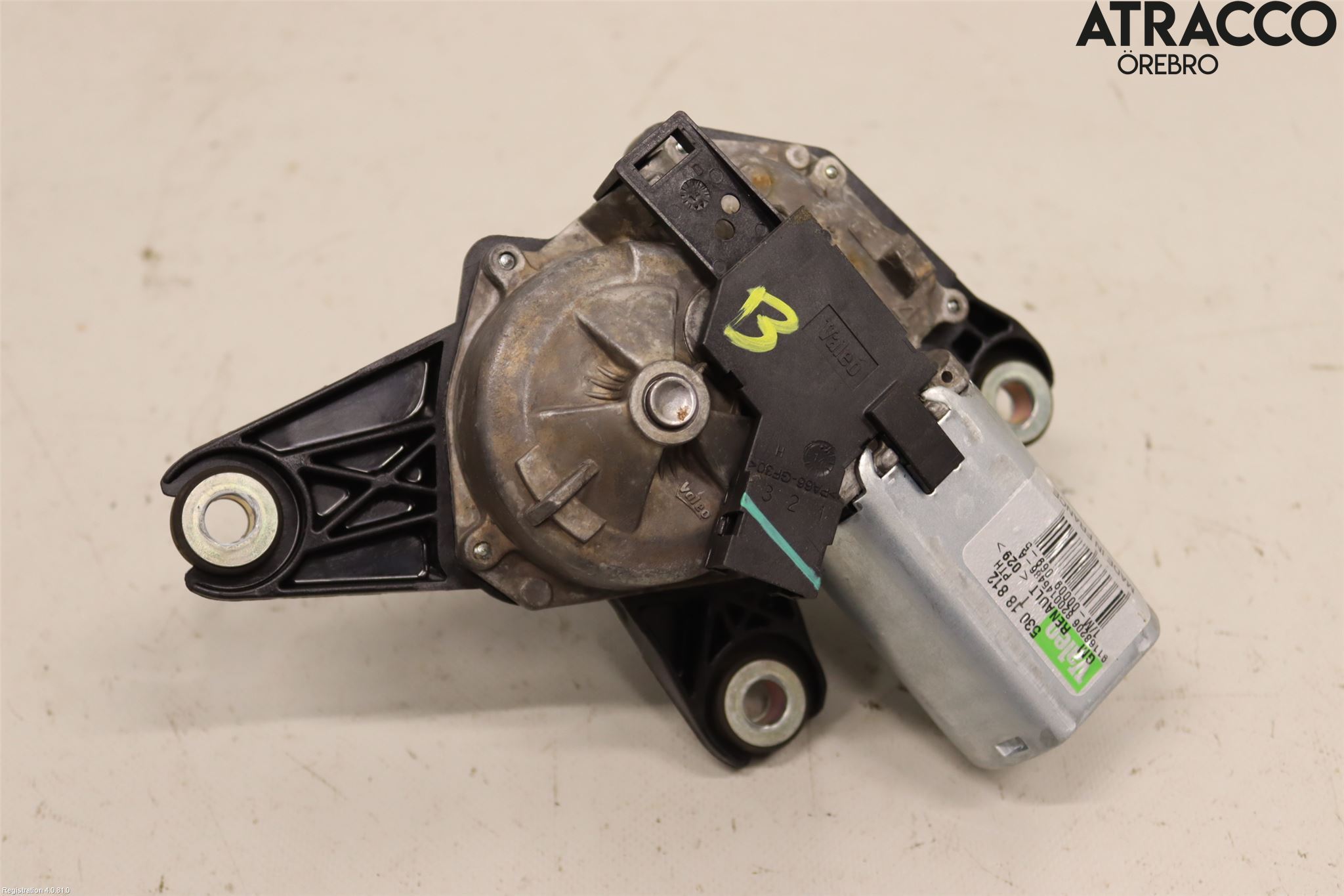 Opel VIVARO 15-19 Torkarmotor Baklucka
