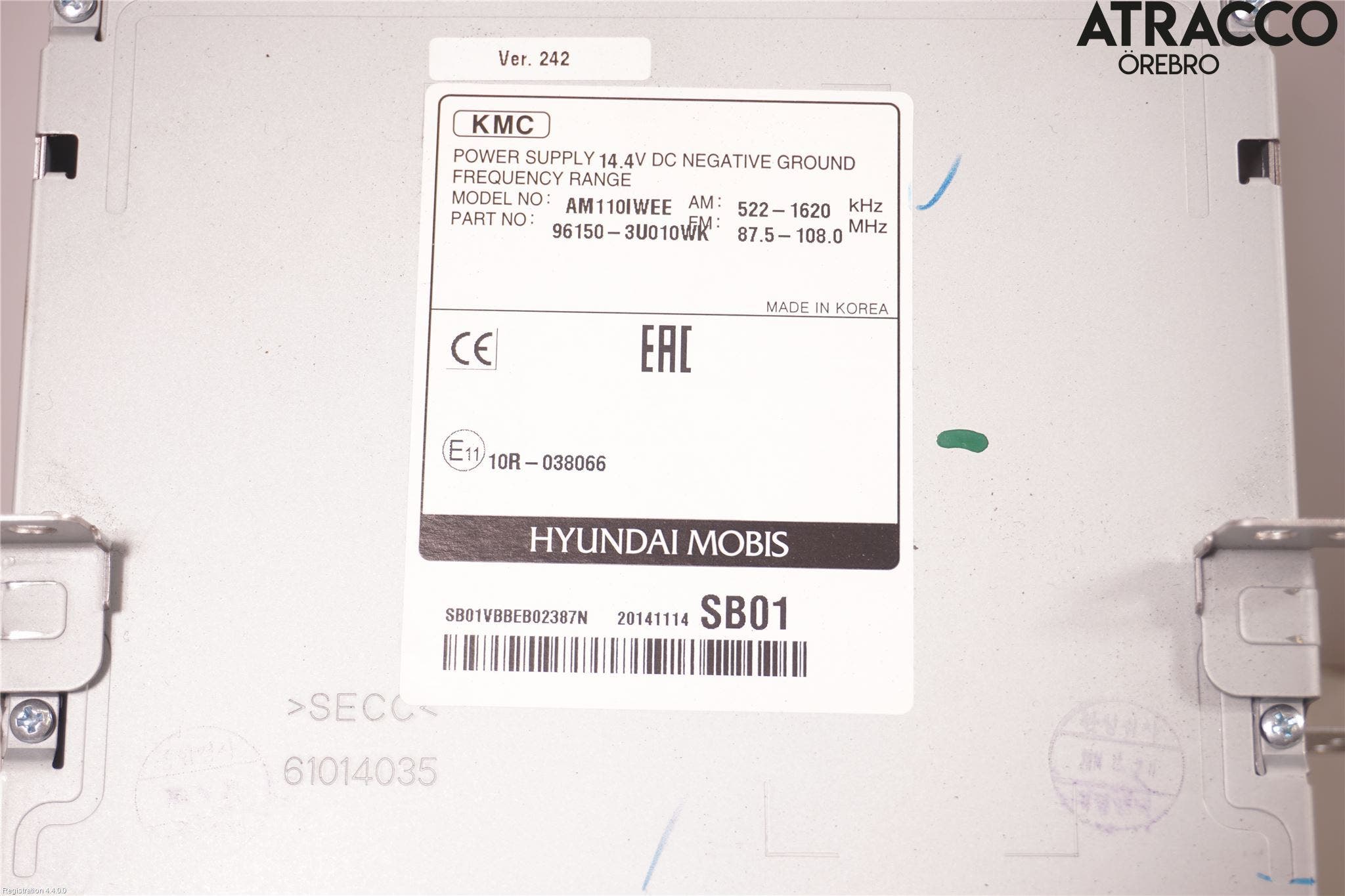 Kia SPORTAGE (SL) 11-15 Cd Radio - Multimediapanel