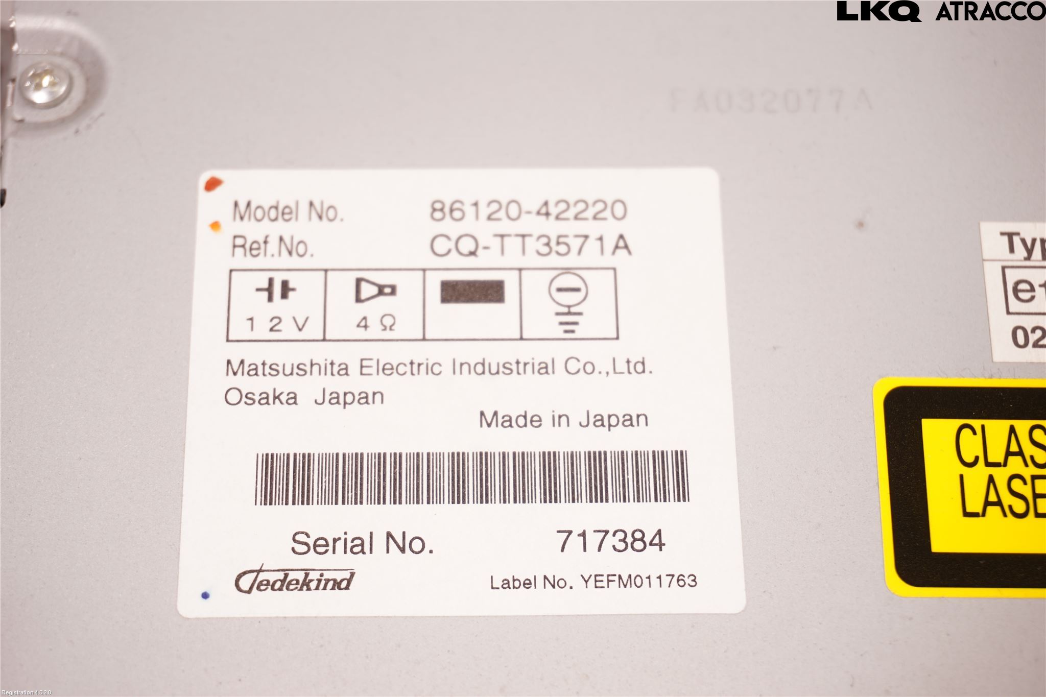 Toyota RAV 4 06-12 Cd Radio - Multimediapanel